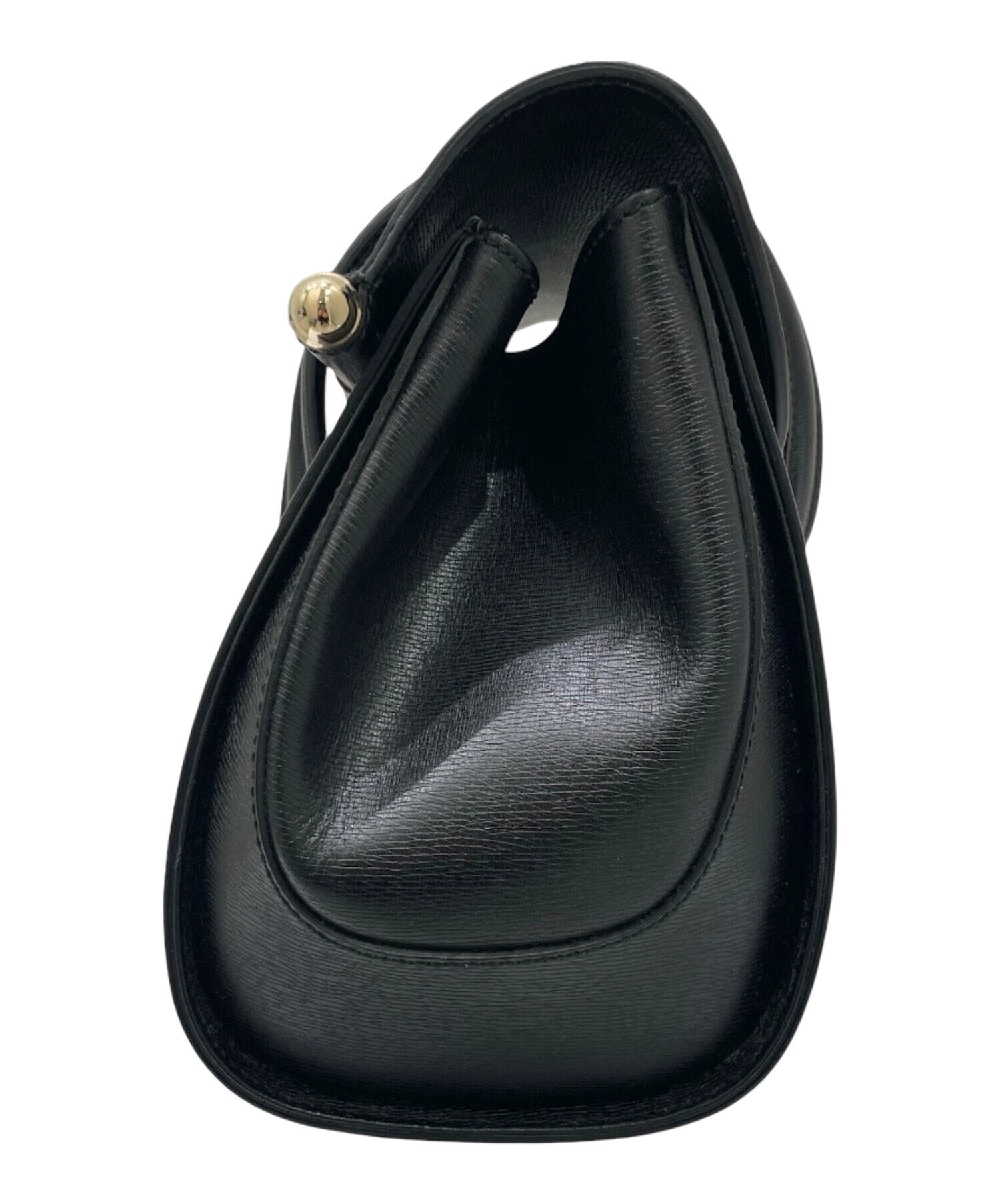 中古・古着通販】GUCCI (グッチ) バンブーハンドバッグ ブラック