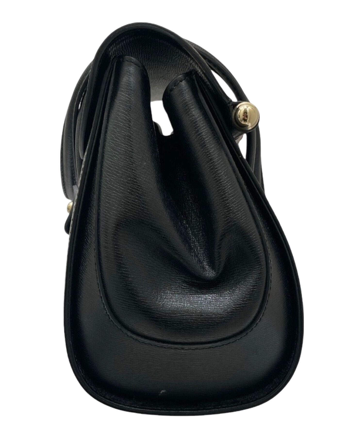 中古・古着通販】GUCCI (グッチ) バンブーハンドバッグ ブラック