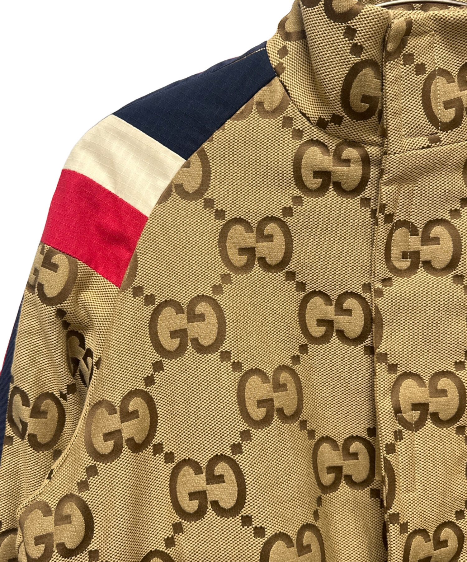 中古・古着通販】GUCCI (グッチ) GGジャガード キャンバス ハイネック