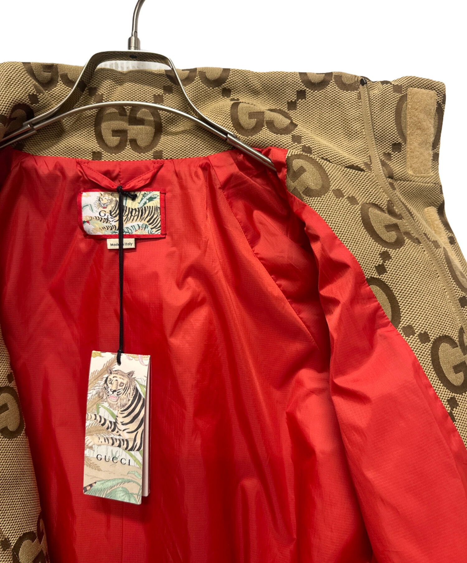 中古・古着通販】GUCCI (グッチ) GGジャガード キャンバス ハイネック