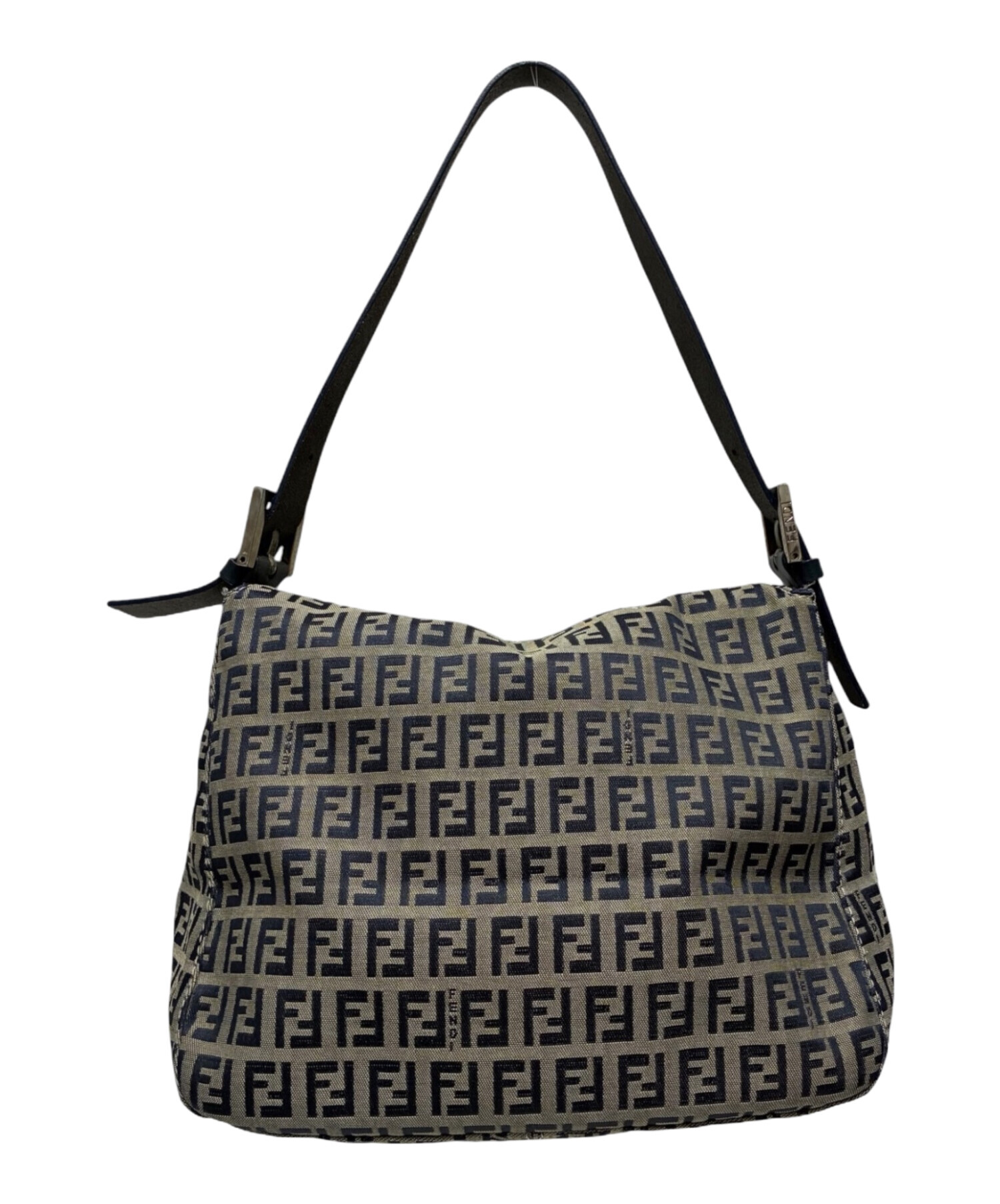 中古・古着通販】FENDI (フェンディ) ズッキーノハンドバッグ ベージュ