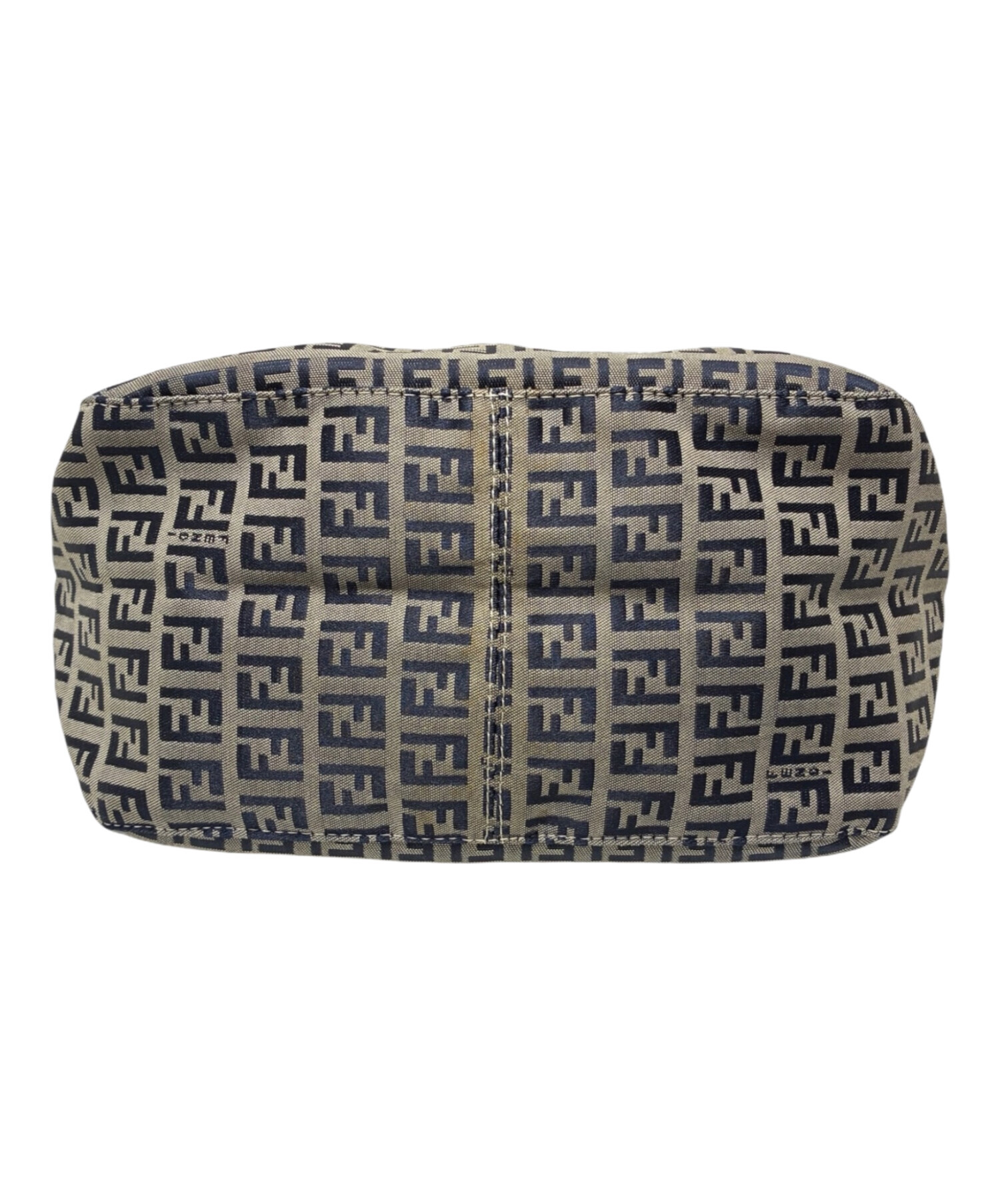 中古・古着通販】FENDI (フェンディ) ズッキーノハンドバッグ ベージュ