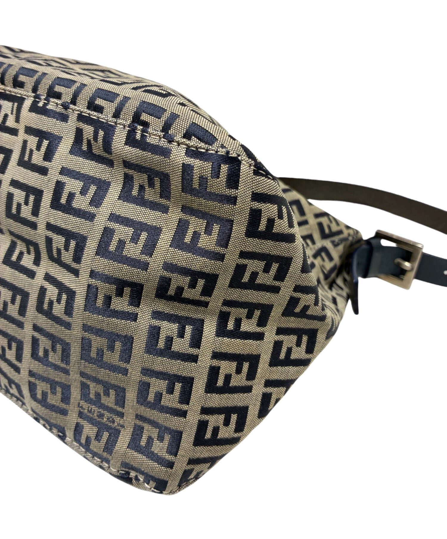中古・古着通販】FENDI (フェンディ) ズッキーノハンドバッグ ベージュ