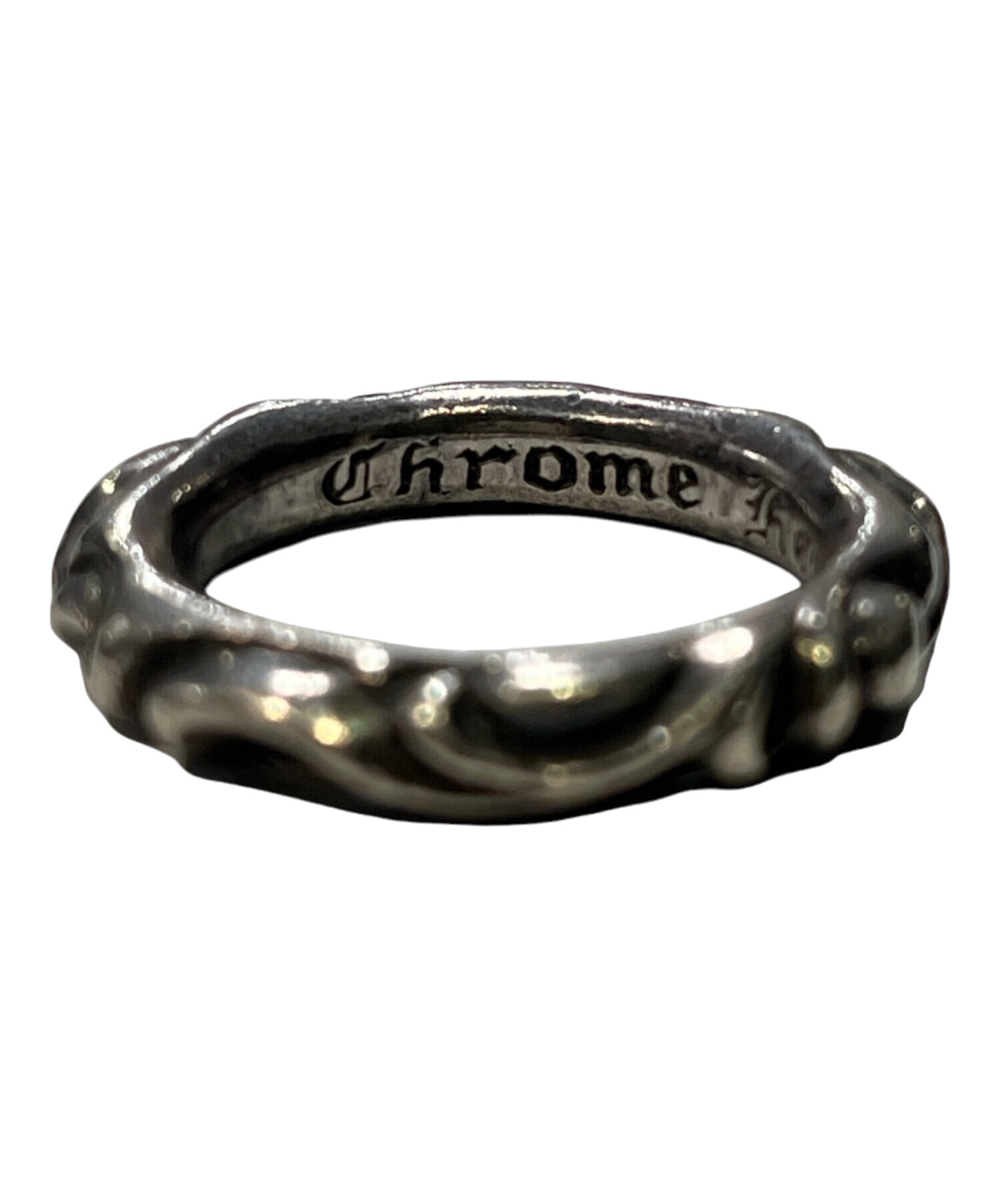 中古・古着通販】CHROME HEARTS (クロムハーツ) SCROLL BAND RING