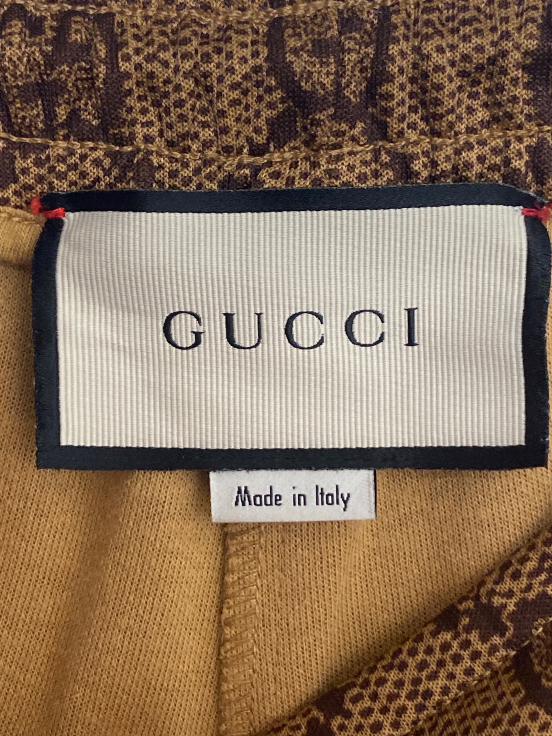 中古・古着通販】GUCCI (グッチ) GG総柄テクニカルジャージロング