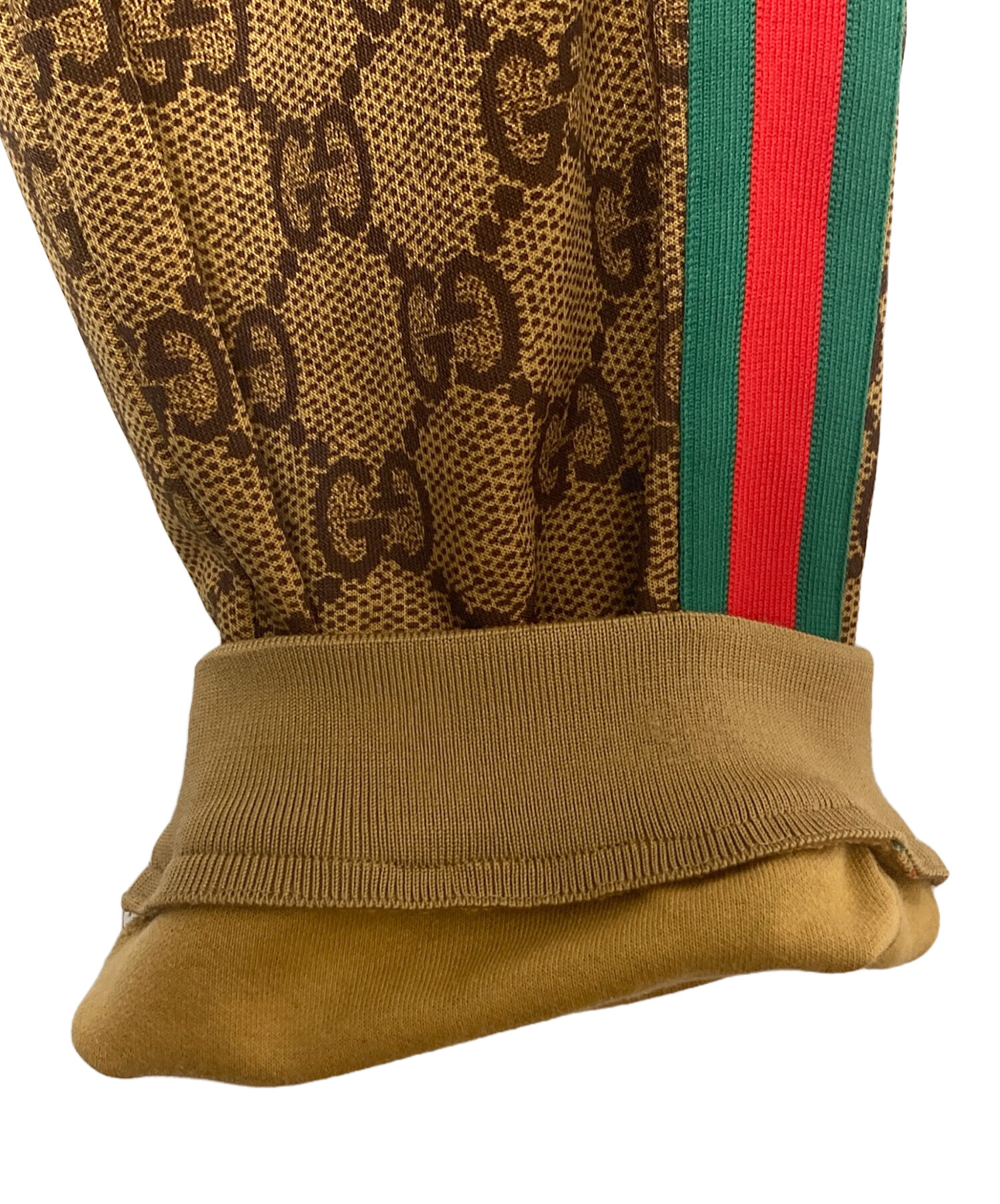 中古・古着通販】GUCCI (グッチ) GG総柄テクニカルジャージロング