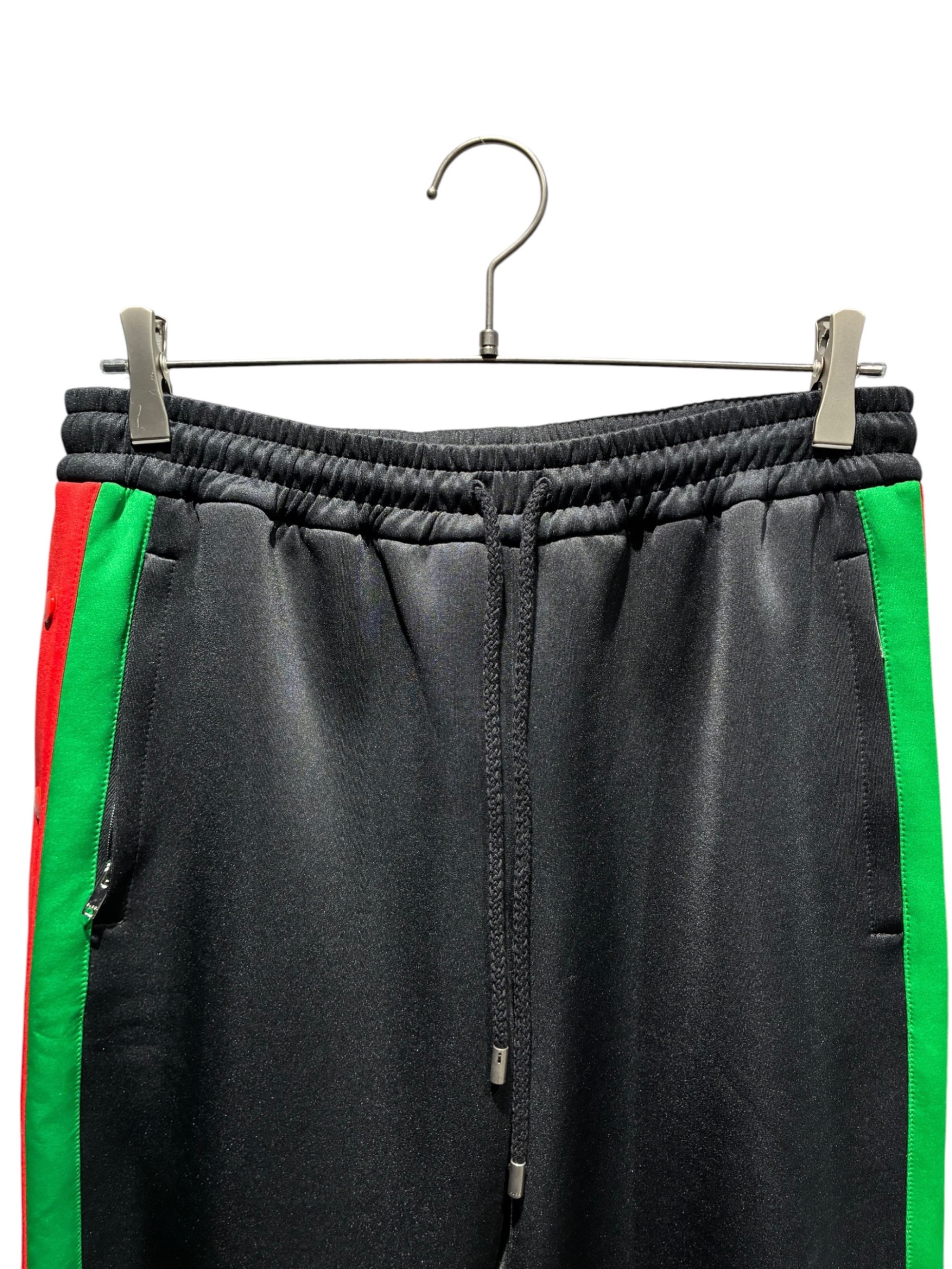 中古・古着通販】GUCCI (グッチ) サイドライントラックパンツ ブラック