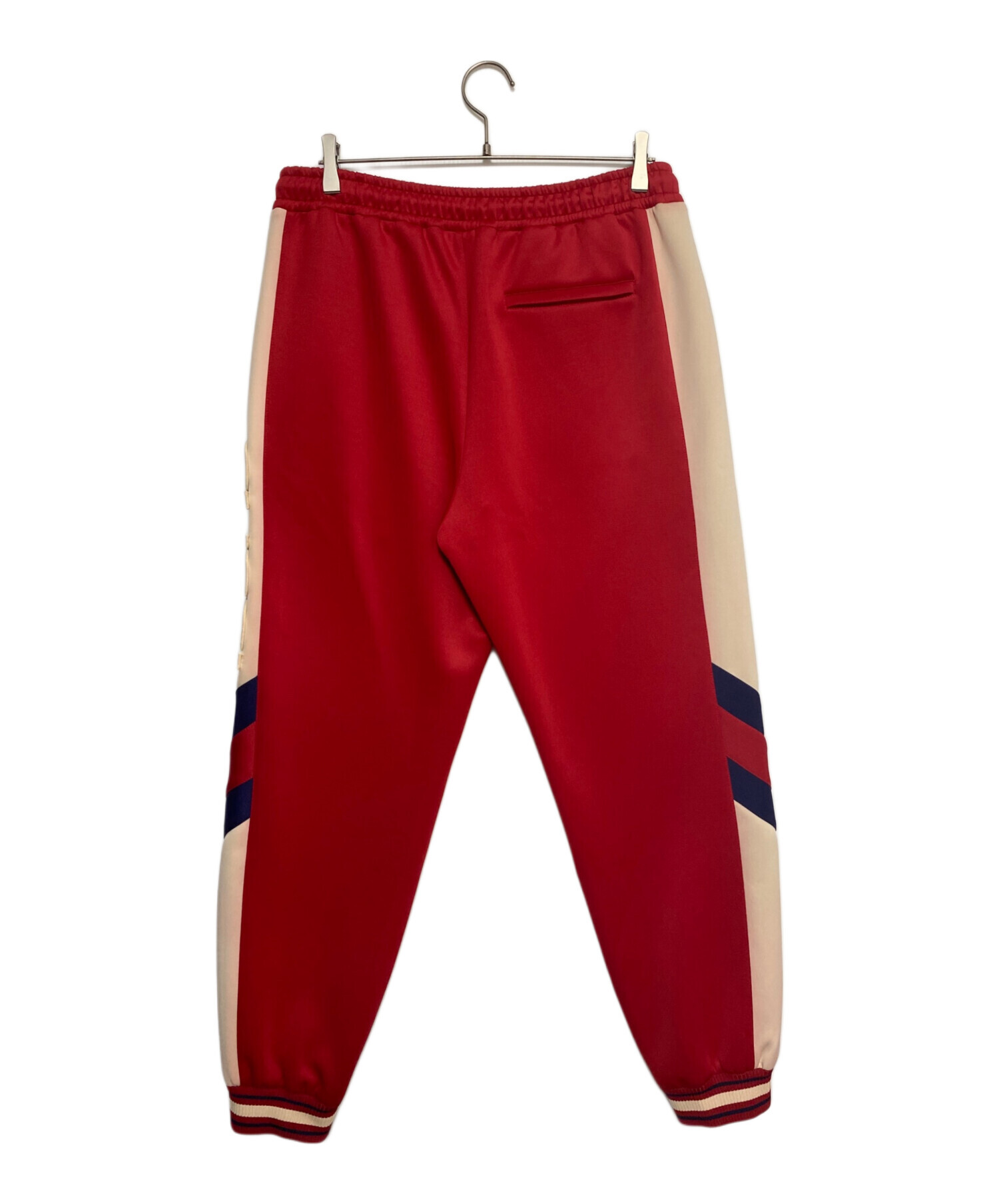 GUCCI グッチ キッズ スウェットパンツ ズボン レッド 中古・古着通販】GUCCI (グッチ) Neoprene Track Webbed Pant レッド