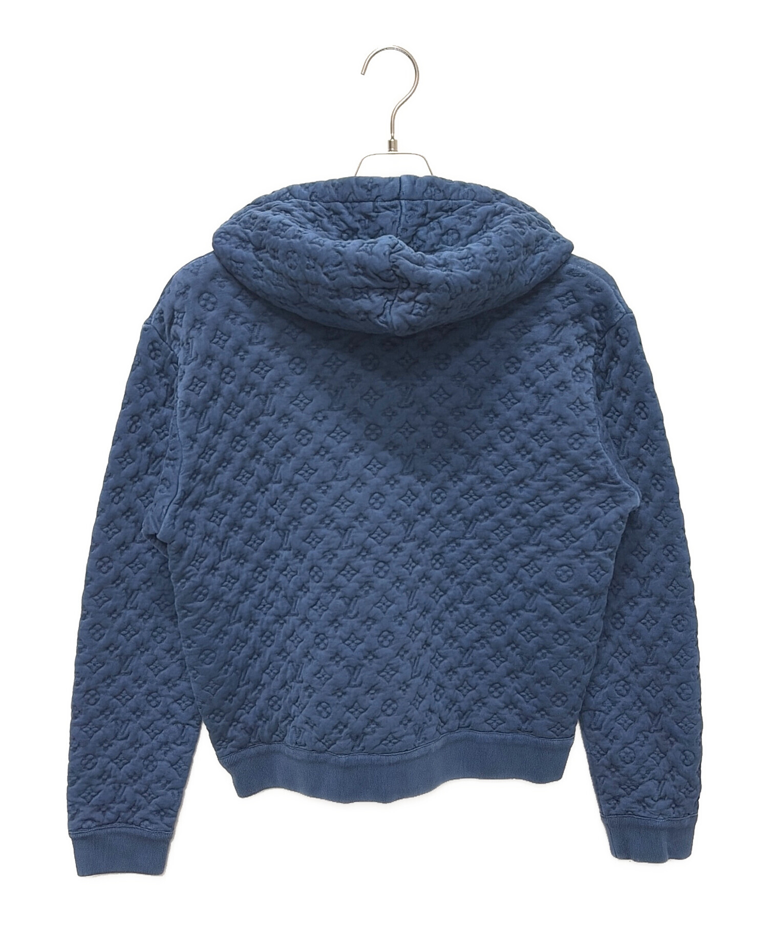 土日割！ルイヴィトン ジップ　パーカー　ロゴ　コットン　スエット　ジップアップ 中古・古着通販】LOUIS VUITTON (ルイ ヴィトン) モノグラム