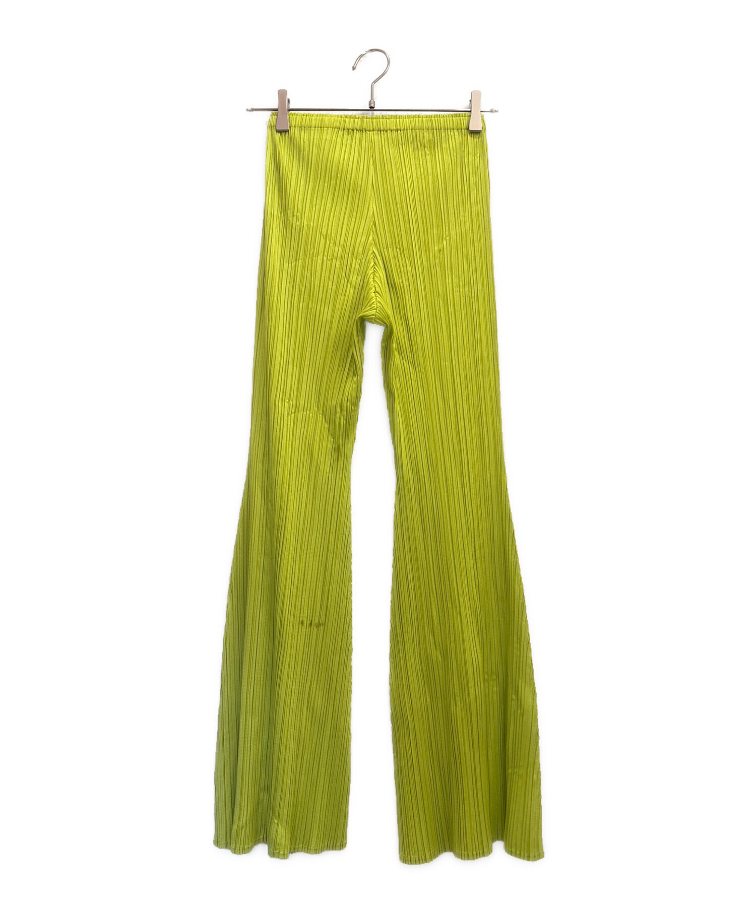 PLEATS PLEASE　プリーツパンツ 中古・古着通販】PLEATS PLEASE (プリーツプリーズ) ベルボトム フレア