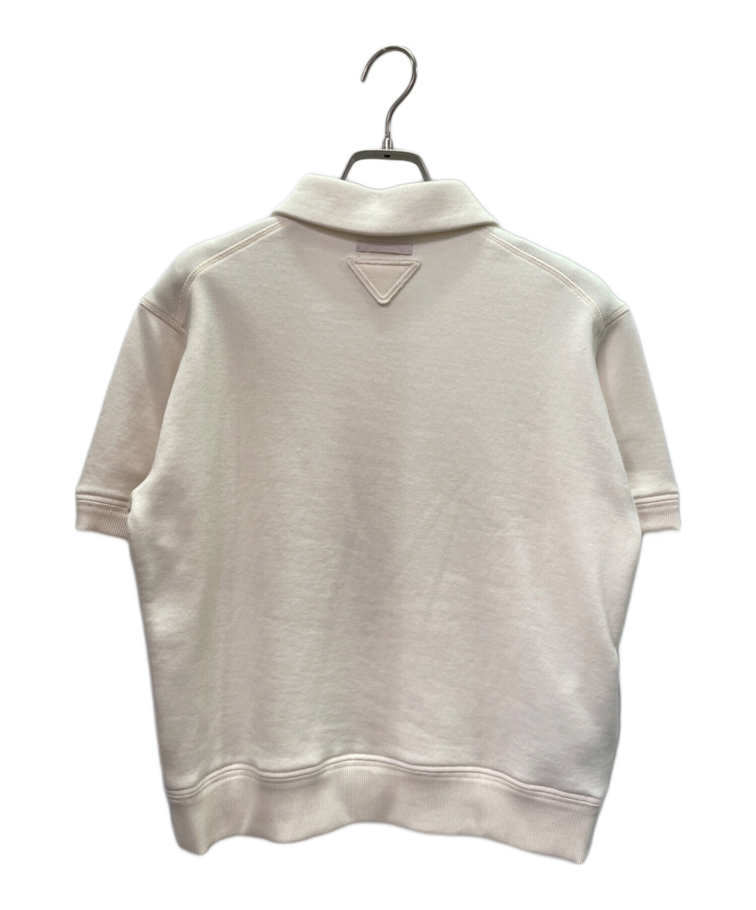 中古・古着通販】PRADA (プラダ) ロゴ半袖スウェットポロシャツ