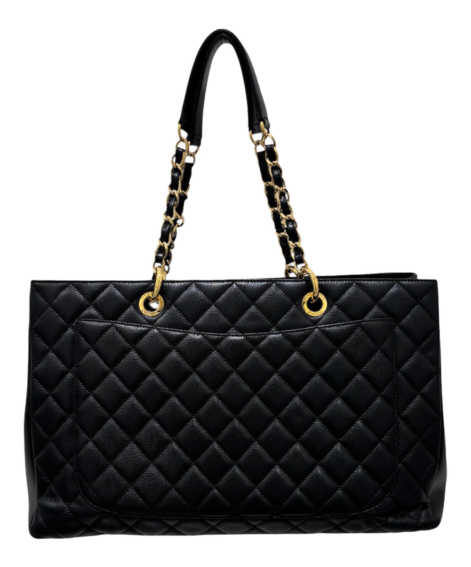 中古・古着通販】CHANEL (シャネル) GST XL トートバッグ ブラック