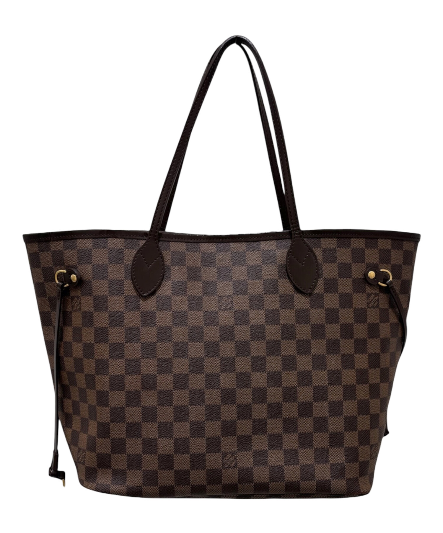 Louis Vuitton ダミエ トートバッグ 中型 中古・古着通販】LOUIS VUITTON (ルイ ヴィトン) ダミエ ネヴァーフル