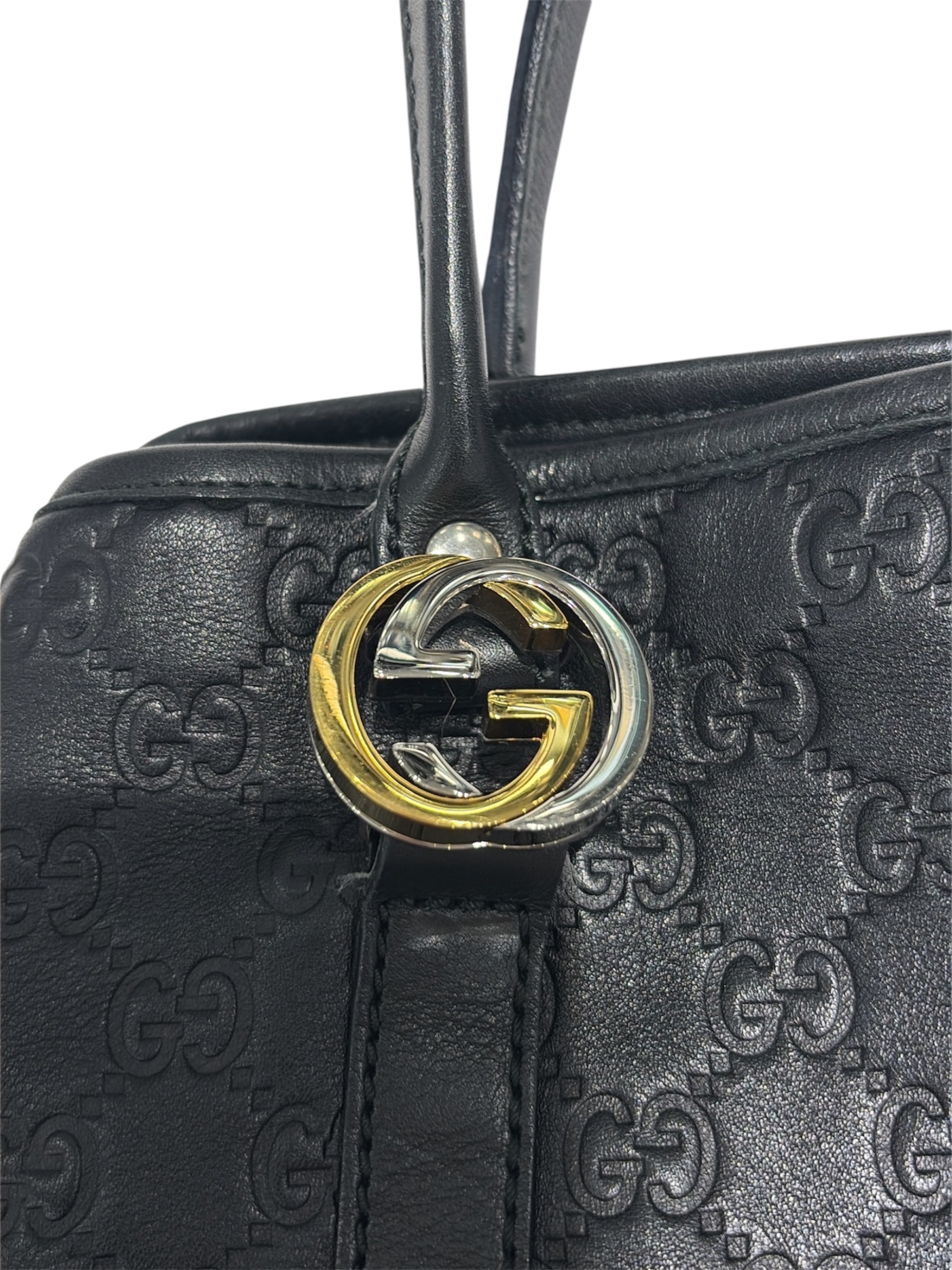 中古・古着通販】GUCCI (グッチ) GGツインズトートバッグ グッチシマ