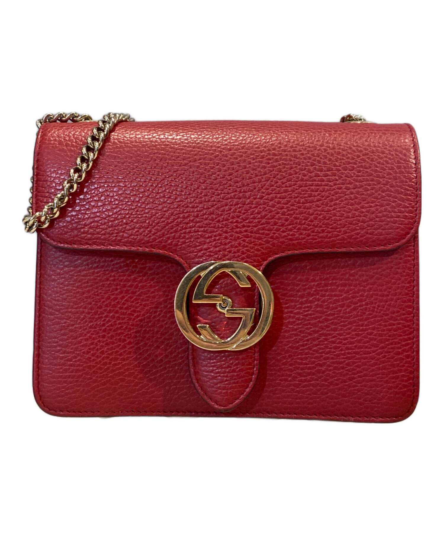 美品✨️GUCCI インターロッキングG ショルダーバッグ 中古・古着通販】GUCCI (グッチ) インターロッキングG ショルダー