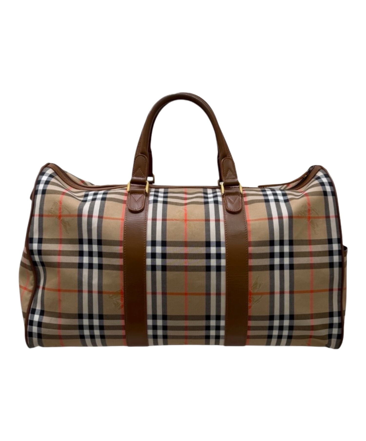 中古・古着通販】BURBERRY (バーバリー) ノヴァチェックボストンバッグ