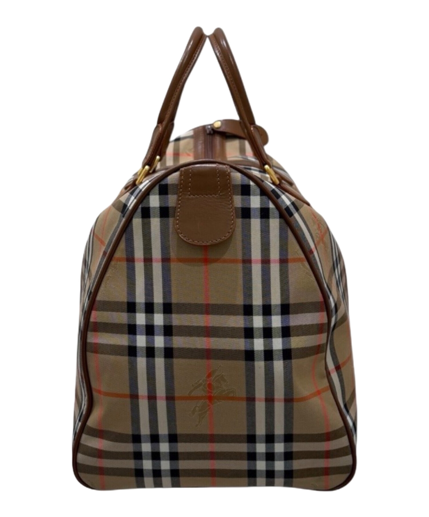 中古・古着通販】BURBERRY (バーバリー) ノヴァチェックボストンバッグ