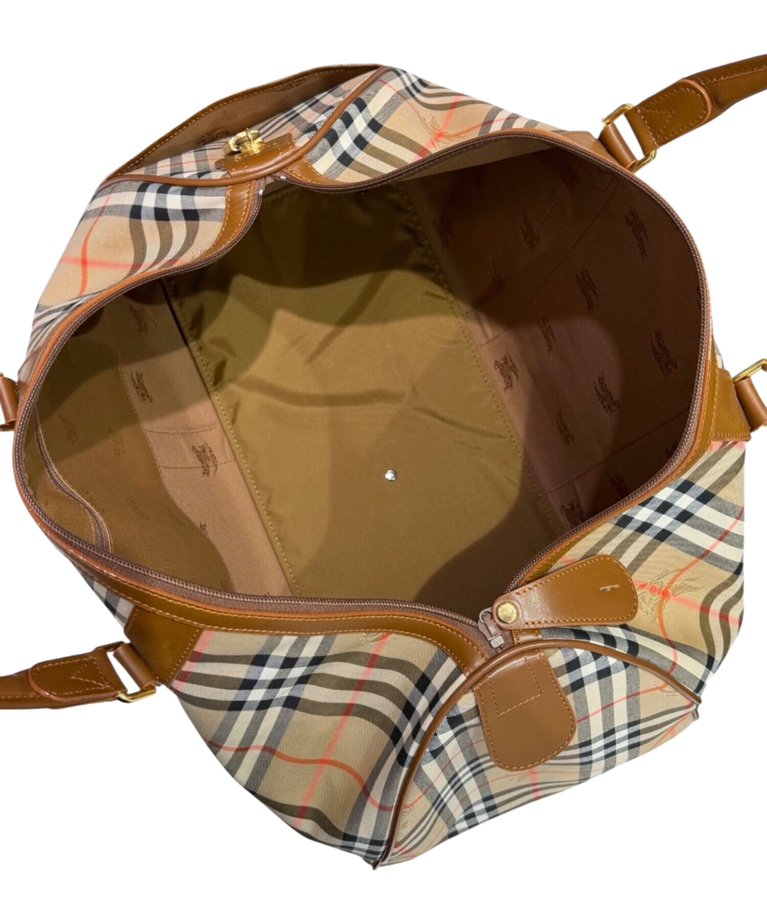 中古・古着通販】BURBERRY (バーバリー) ノヴァチェックボストンバッグ