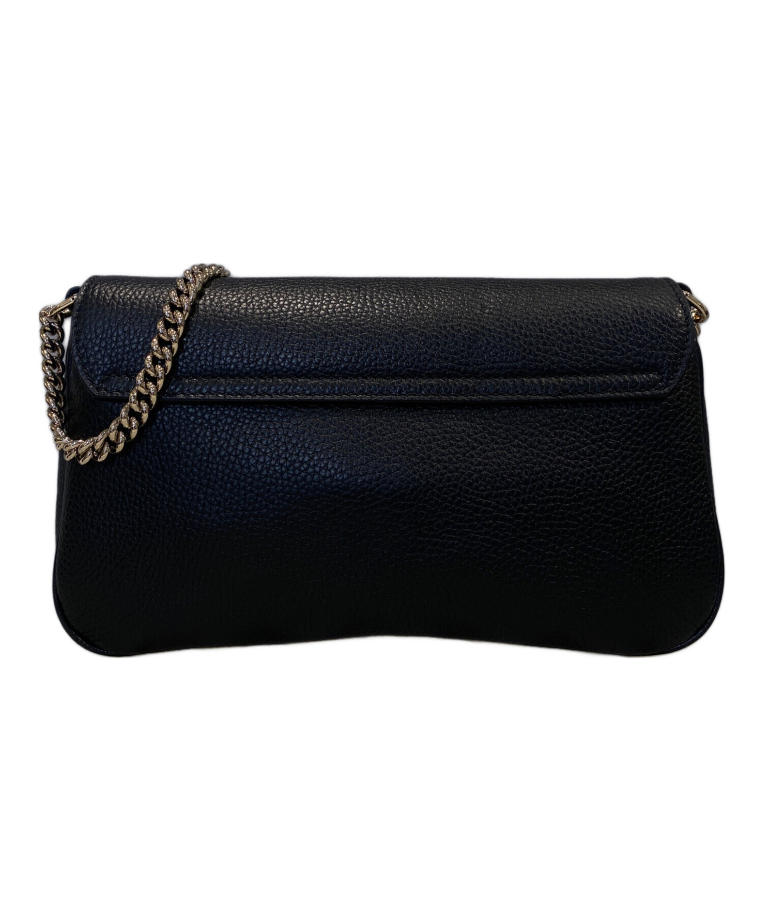 中古・古着通販】GUCCI (グッチ) ソーホーショルダーバッグ ブラック