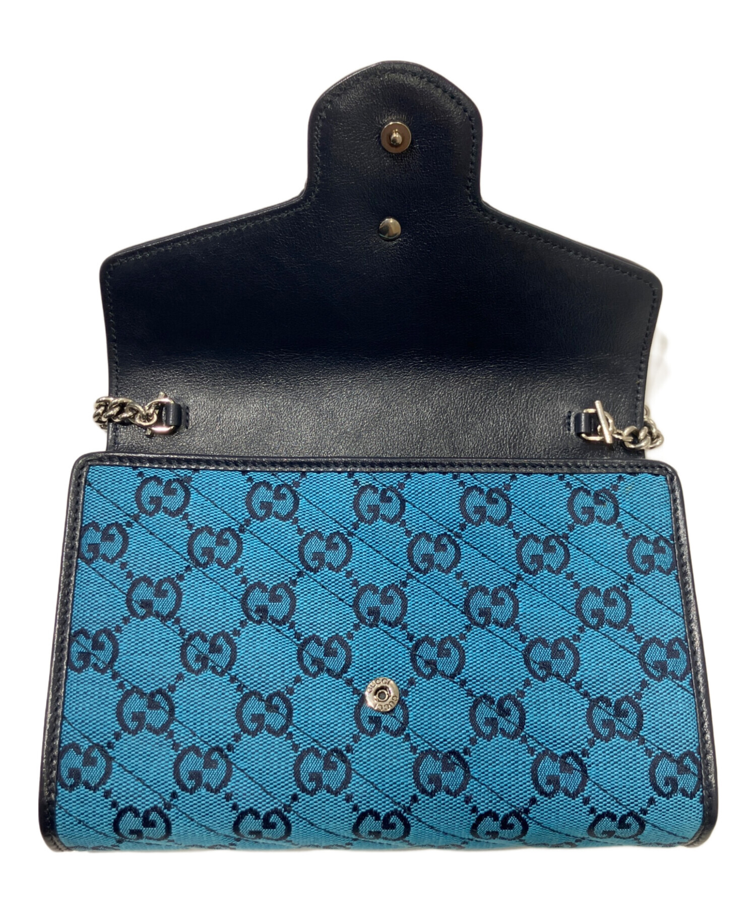 中古・古着通販】GUCCI (グッチ) GGマーモントショルダーウォレット