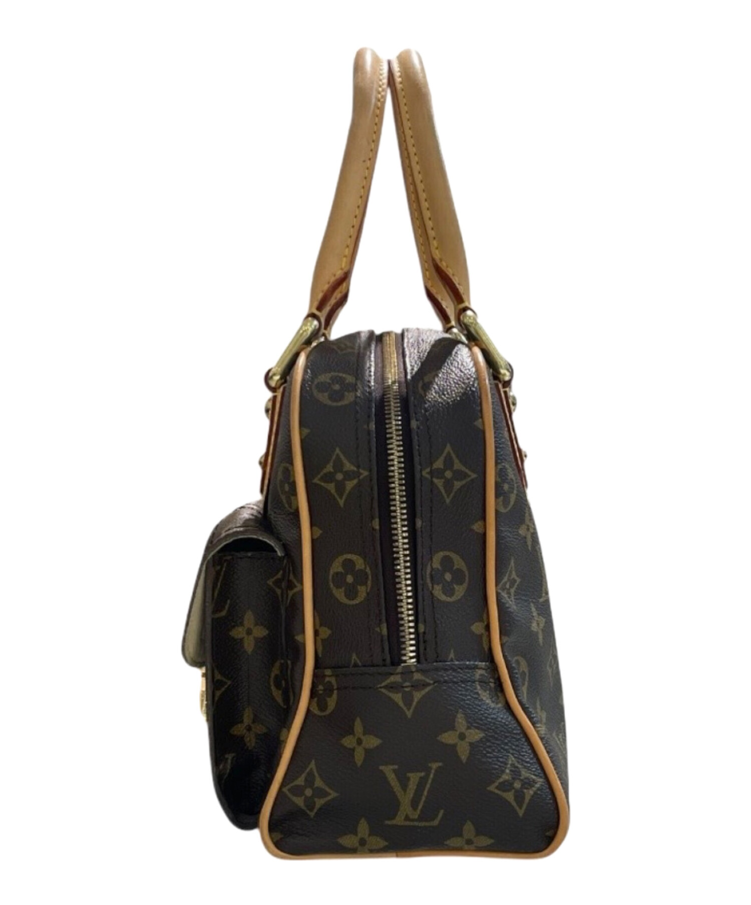 R*t様 ルイヴィトン モノグラム マンハッタン　 PM ハンドバッグ正規品 中古・古着通販】LOUIS VUITTON (ルイ ヴィトン) モノグラム