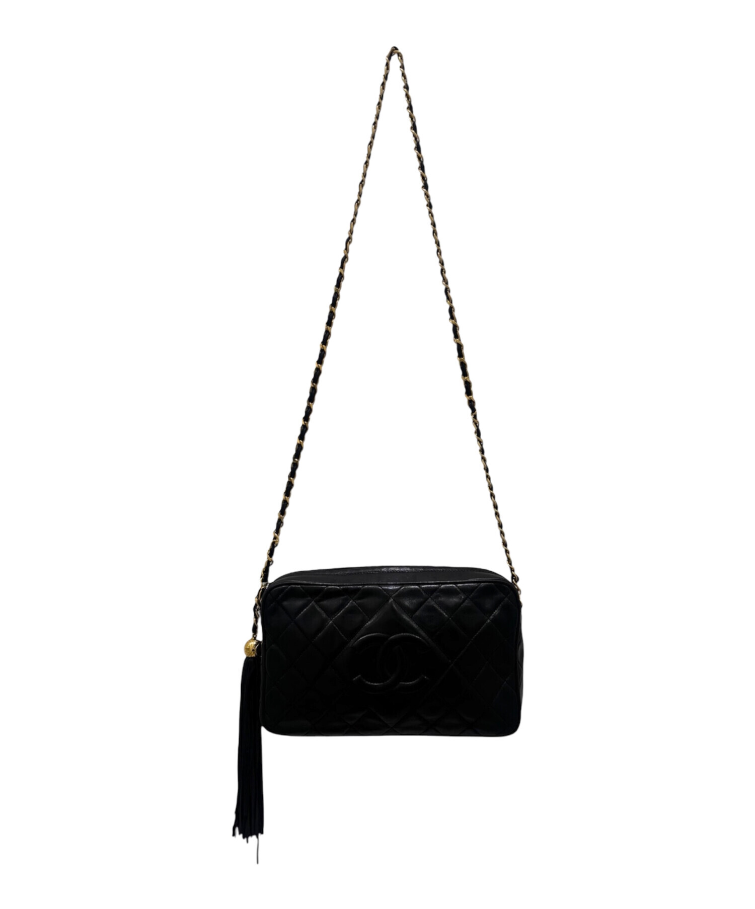 中古・古着通販】CHANEL (シャネル) タッセルチェーンショルダーバッグ