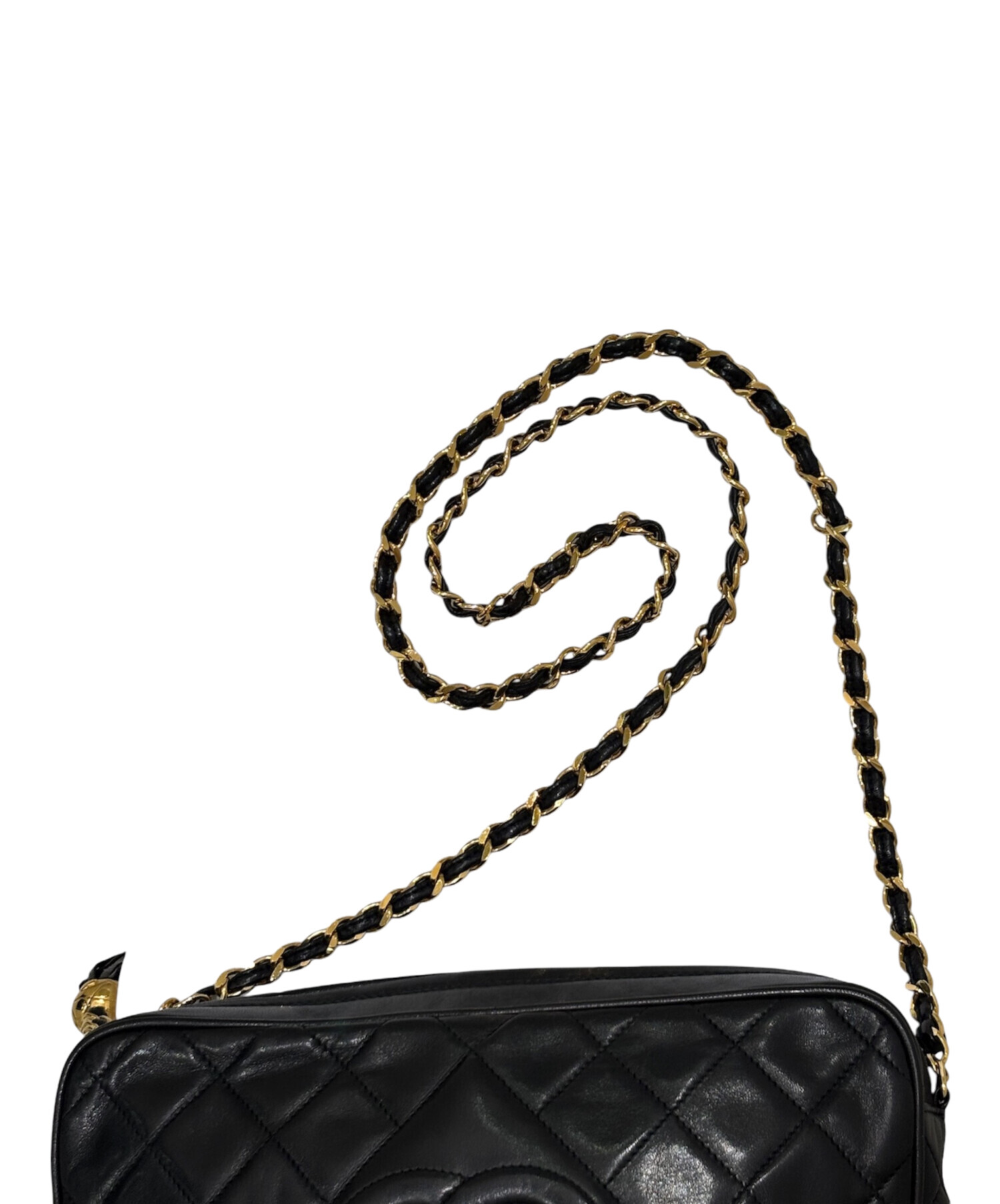 セール！　CHANEL マトラッセ タッセル チェーンショルダーバッグ 中古・古着通販】CHANEL (シャネル) タッセルチェーンショルダーバッグ