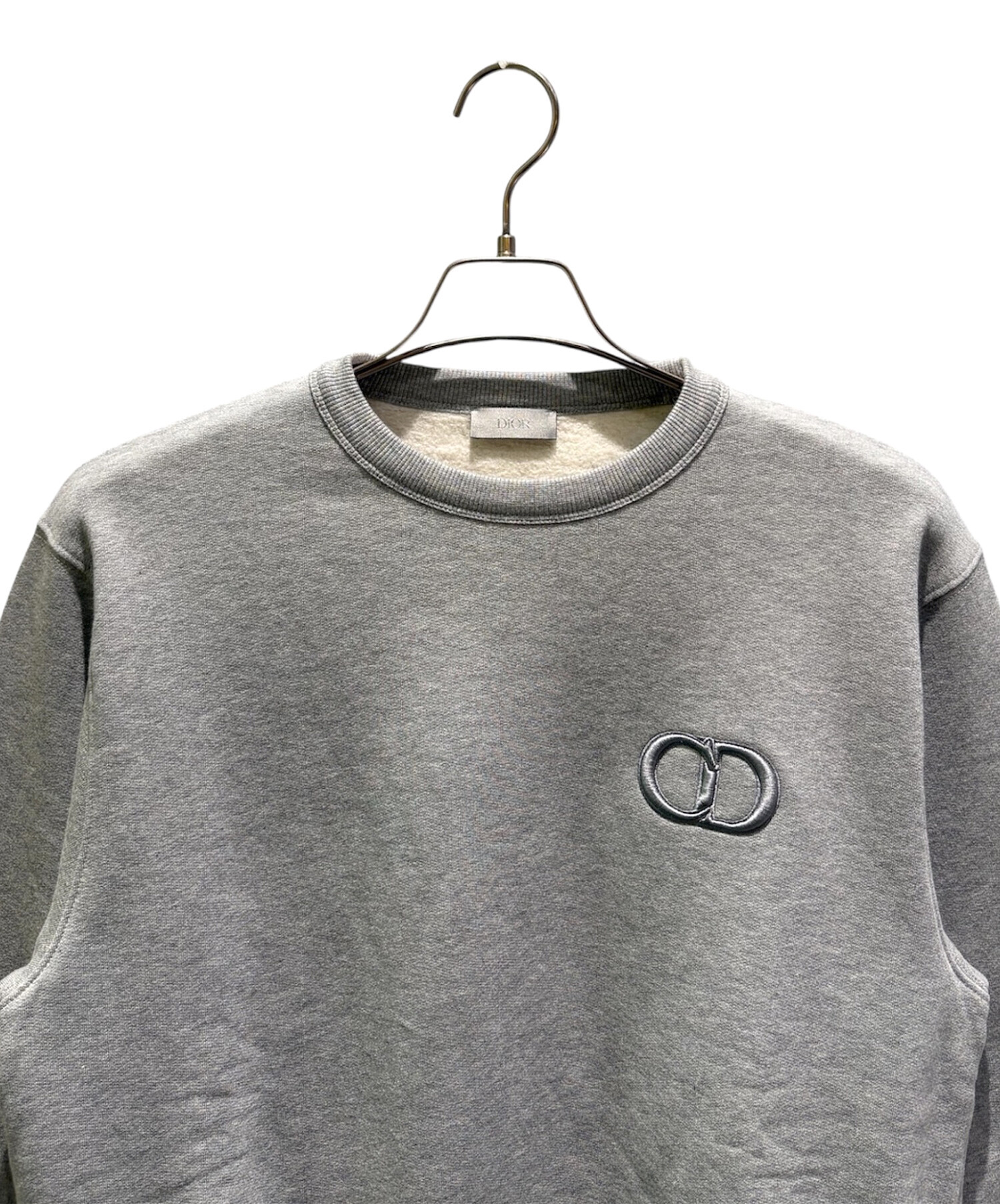 Dior グレー トレーナー　サイズ6 (110〜120) 中古・古着通販】DIOR (ディオール) CDロゴスウェット グレー サイズ:M
