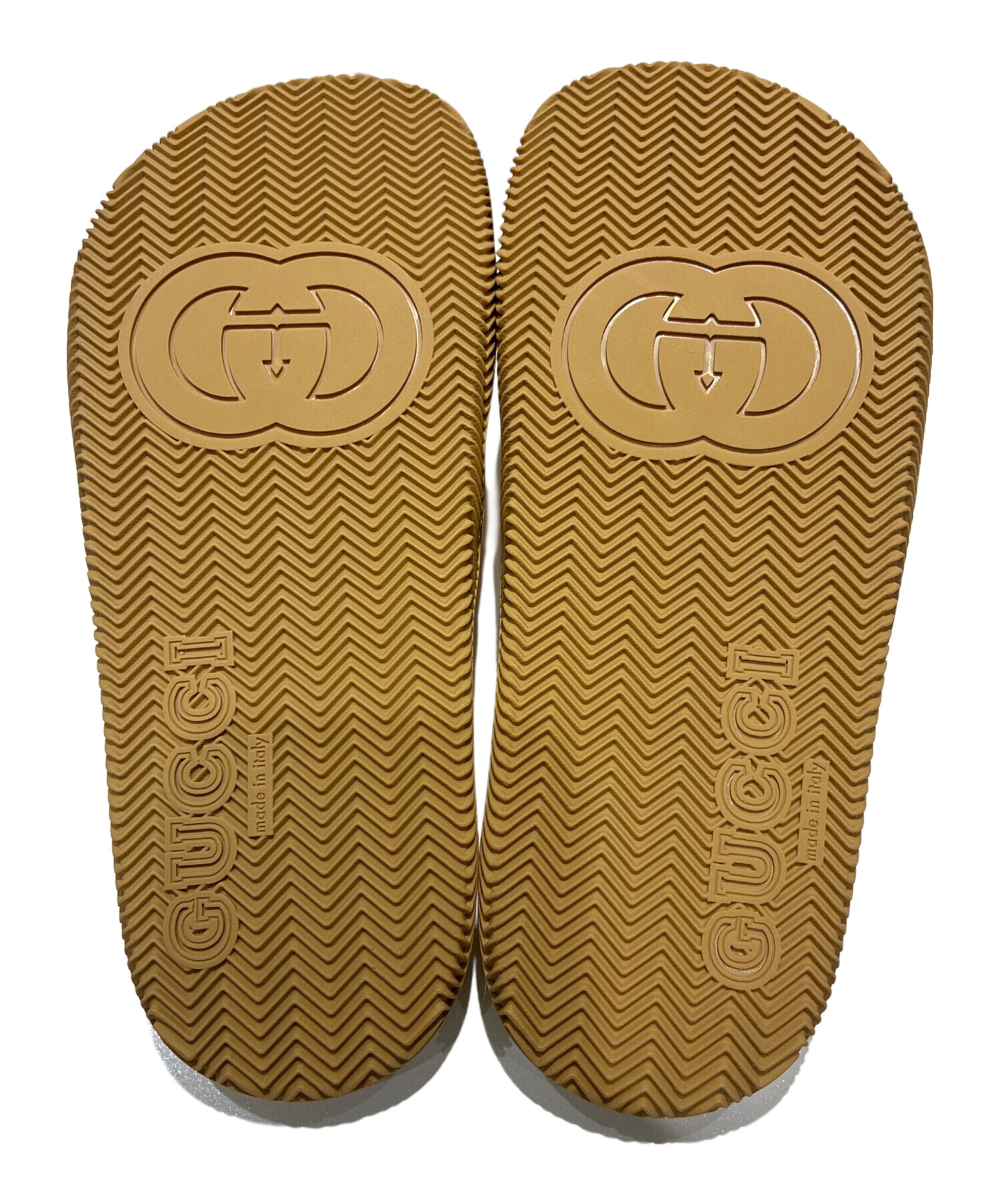 中古・古着通販】GUCCI (グッチ) Interlocking G Rubber Slide Sandals
