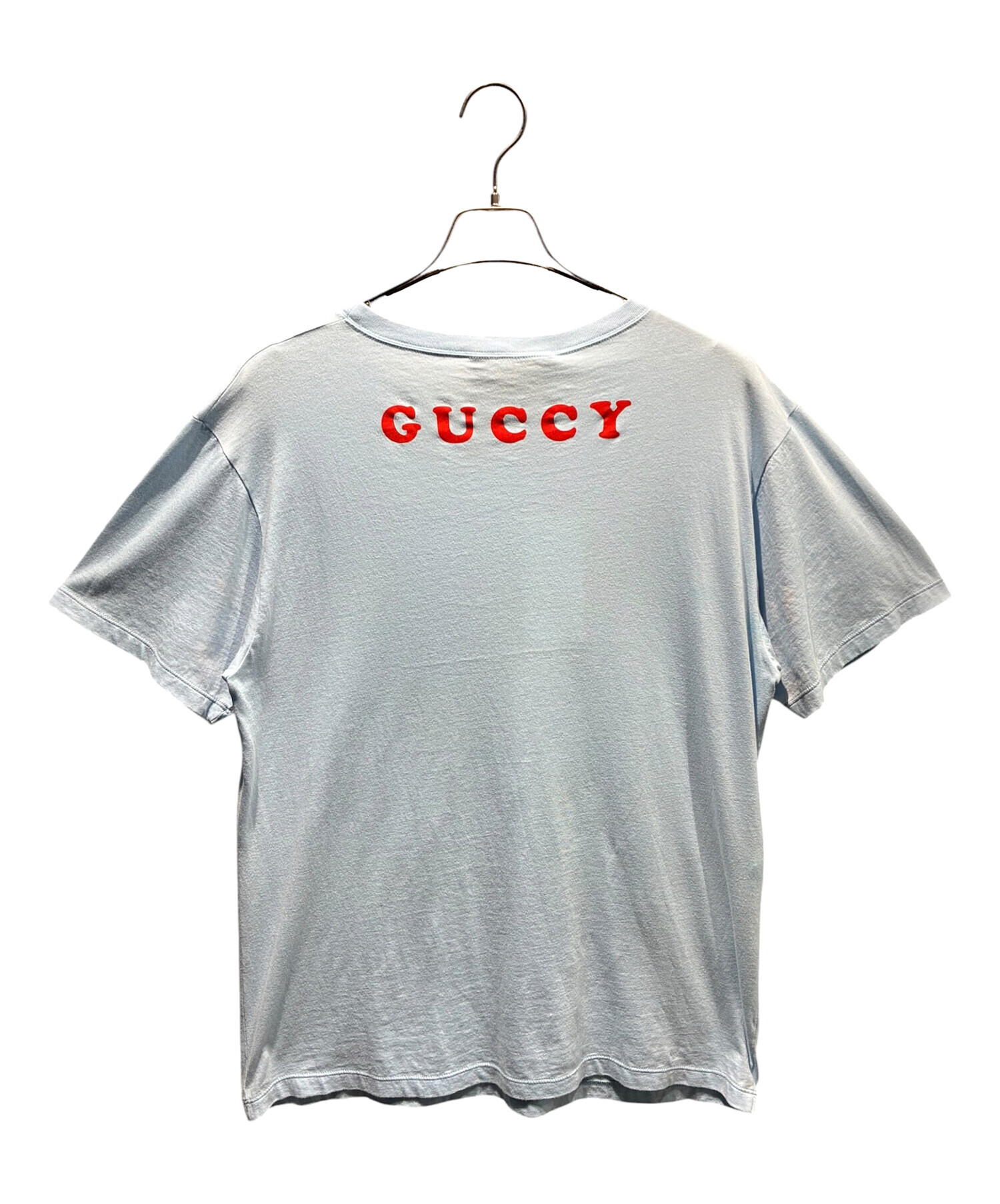 中古・古着通販】GUCCI (グッチ) 井出ちえかコラボTシャツ スカイ
