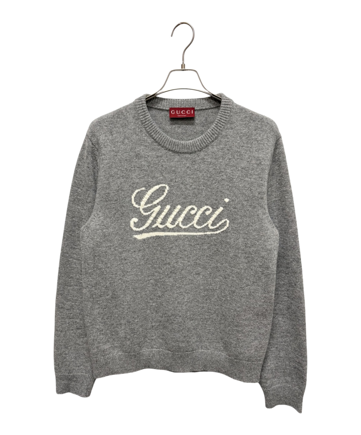 中古・古着通販】GUCCI (グッチ) インターシャ ウールニット セーター