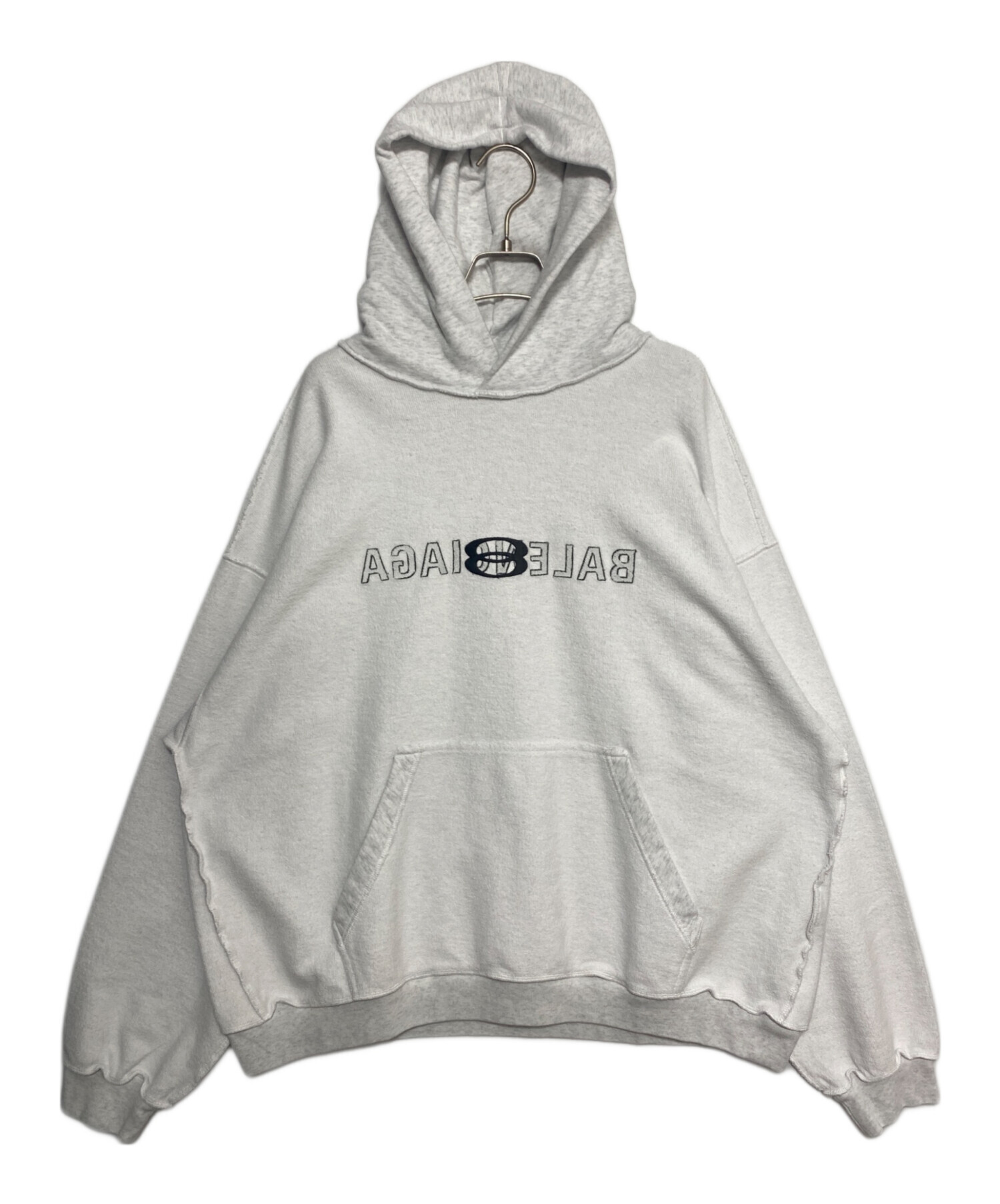 BALENCIAGA - バレンシアガ BALENCIAGA L OUTLINE HOODIE パーカー 衣料品 トップス コットン メンズ レディース グレー系 739024 【中古】 中古・古着通販】BALENCIAGA (バレンシアガ) Inside Out Hoodie