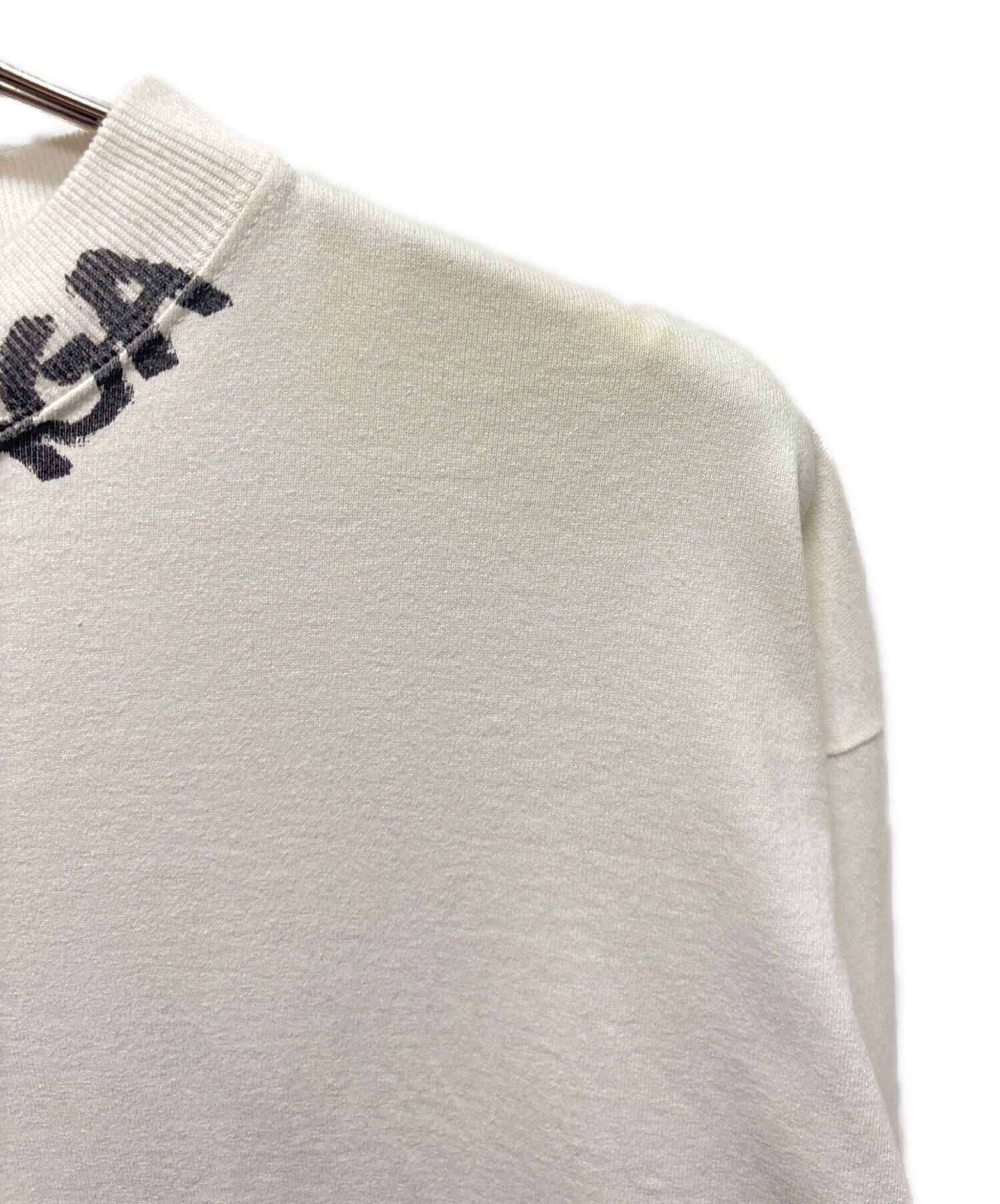 中古・古着通販】BALENCIAGA (バレンシアガ) ネックロゴプリントL/S