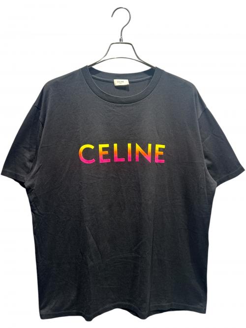 [きみ]セリーヌ 22SS グラデーションロゴプリントtシャツ 中古・古着通販】CELINE (セリーヌ) グラデーションロゴTシャツ