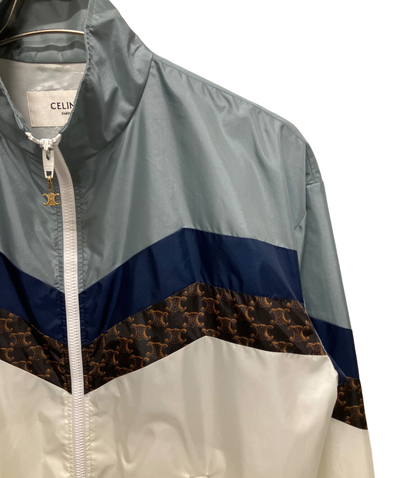 CELINE トリオンフジャケット ネイビー 36 中古・古着通販】CELINE