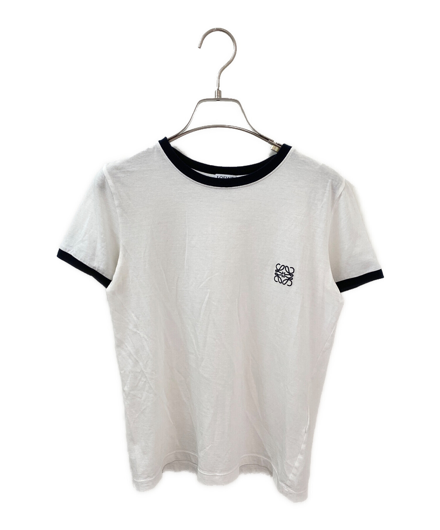 中古・古着通販】LOEWE (ロエベ) アナグラムロゴTシャツ ホワイト