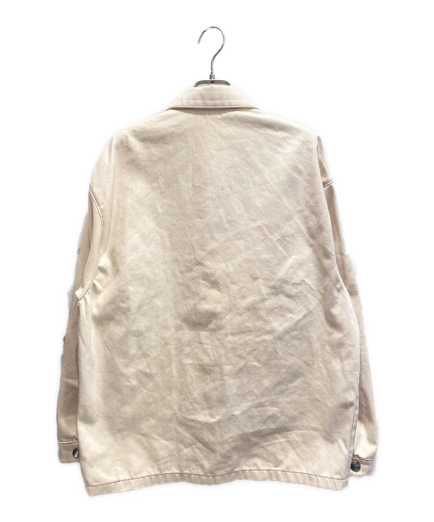 中古・古着通販】PRADA (プラダ) オーバーサイズ三角プレートデニム