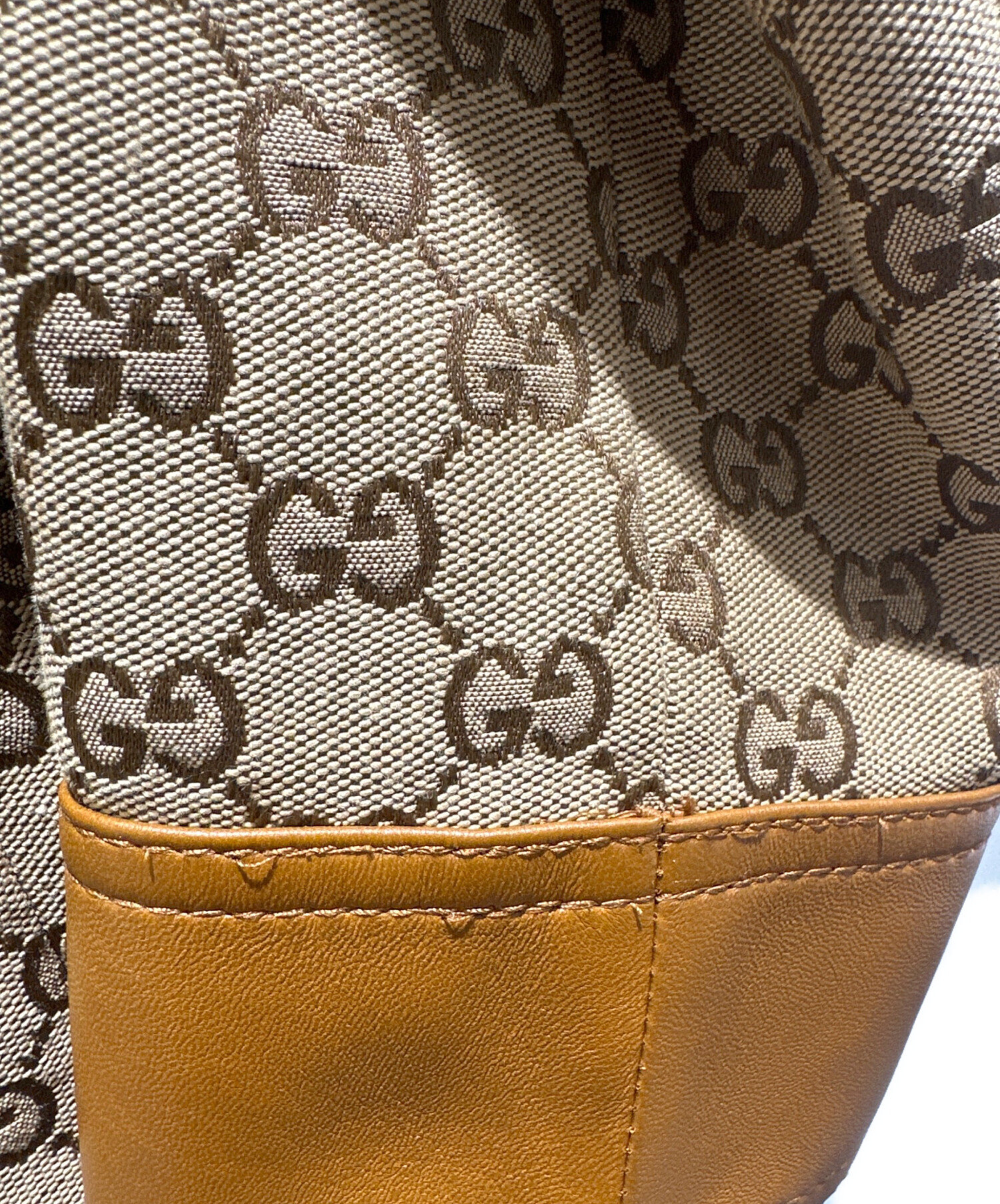 中古・古着通販】GUCCI (グッチ) GGスープリームキャンバスジャケット 