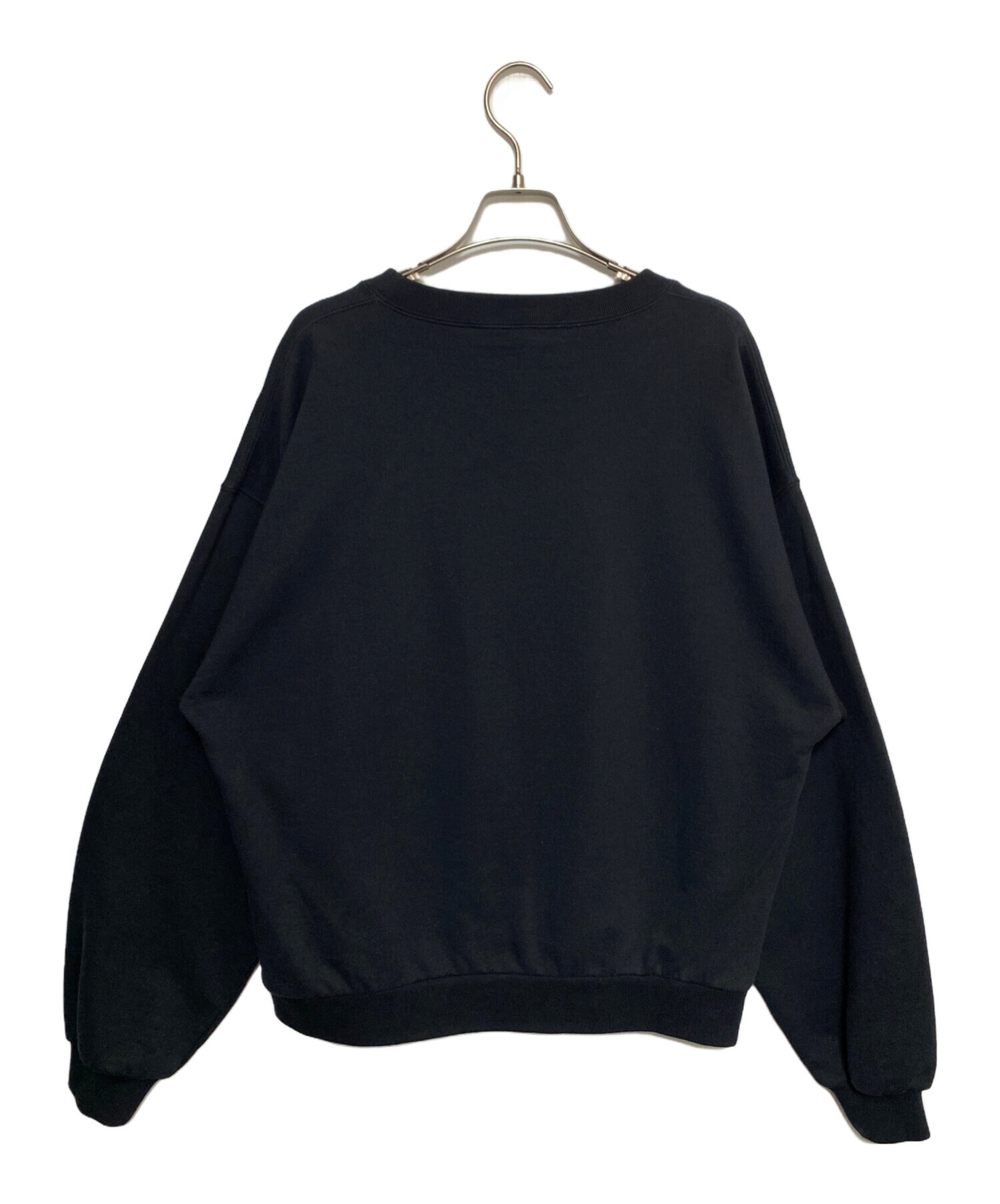 中古・古着通販】GUCCI (グッチ) Blade Logo Crew Sweat ブラック