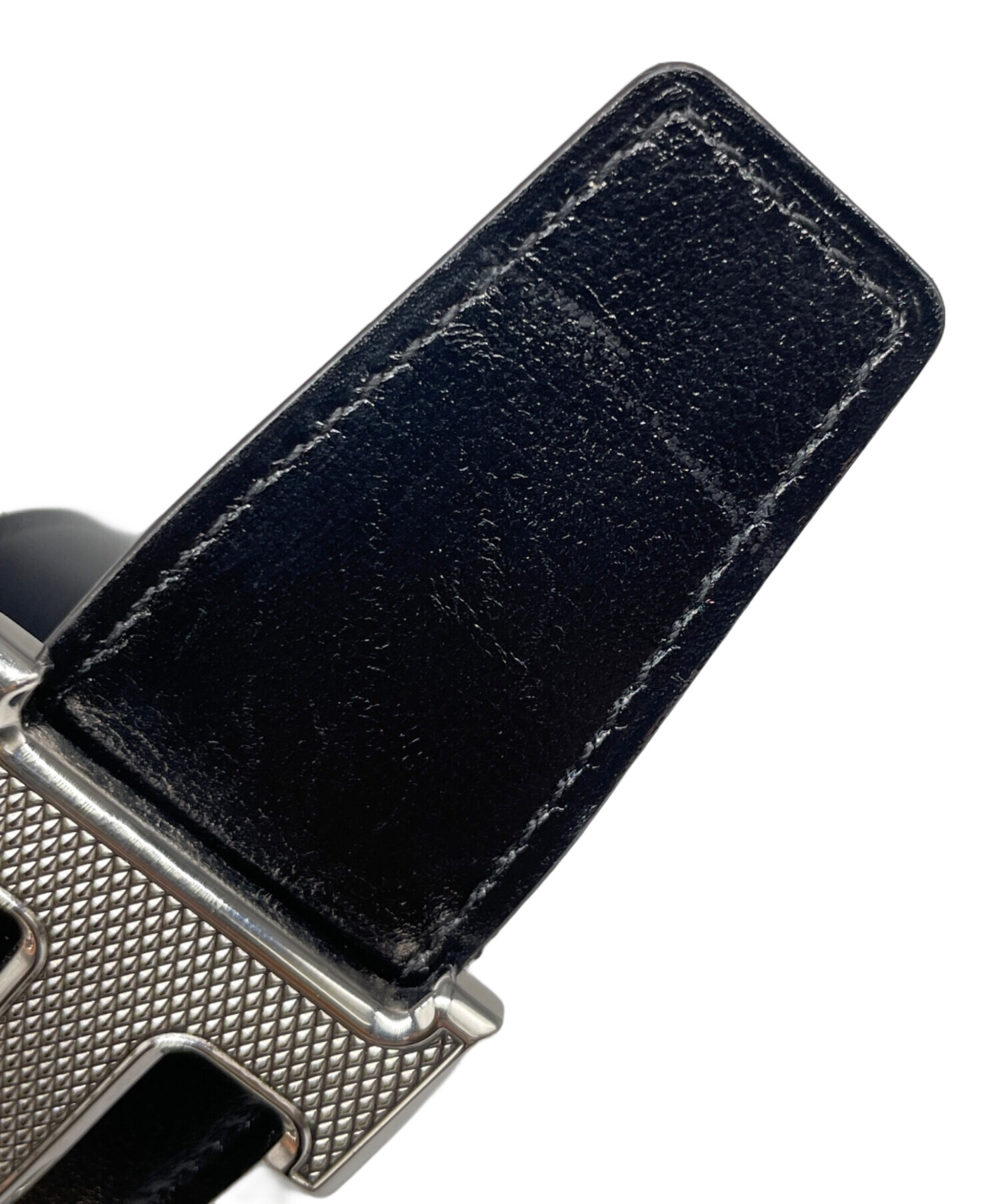 【美品・未使用品】Hリバーシブルベルト HERMES　 サイズ:95 中古・古着通販】HERMES (エルメス) Reversible H Belt リバーシブル H