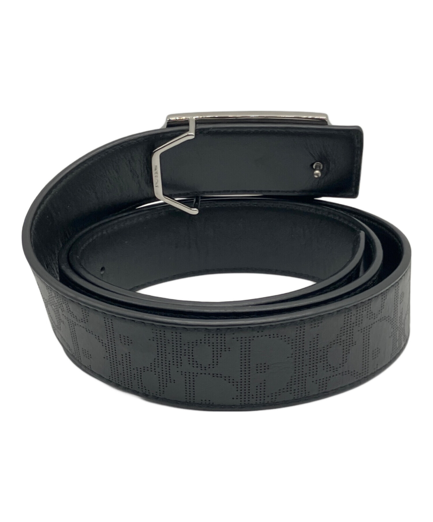 中古・古着通販】Dior (ディオール) バックルベルト ブラック サイズ