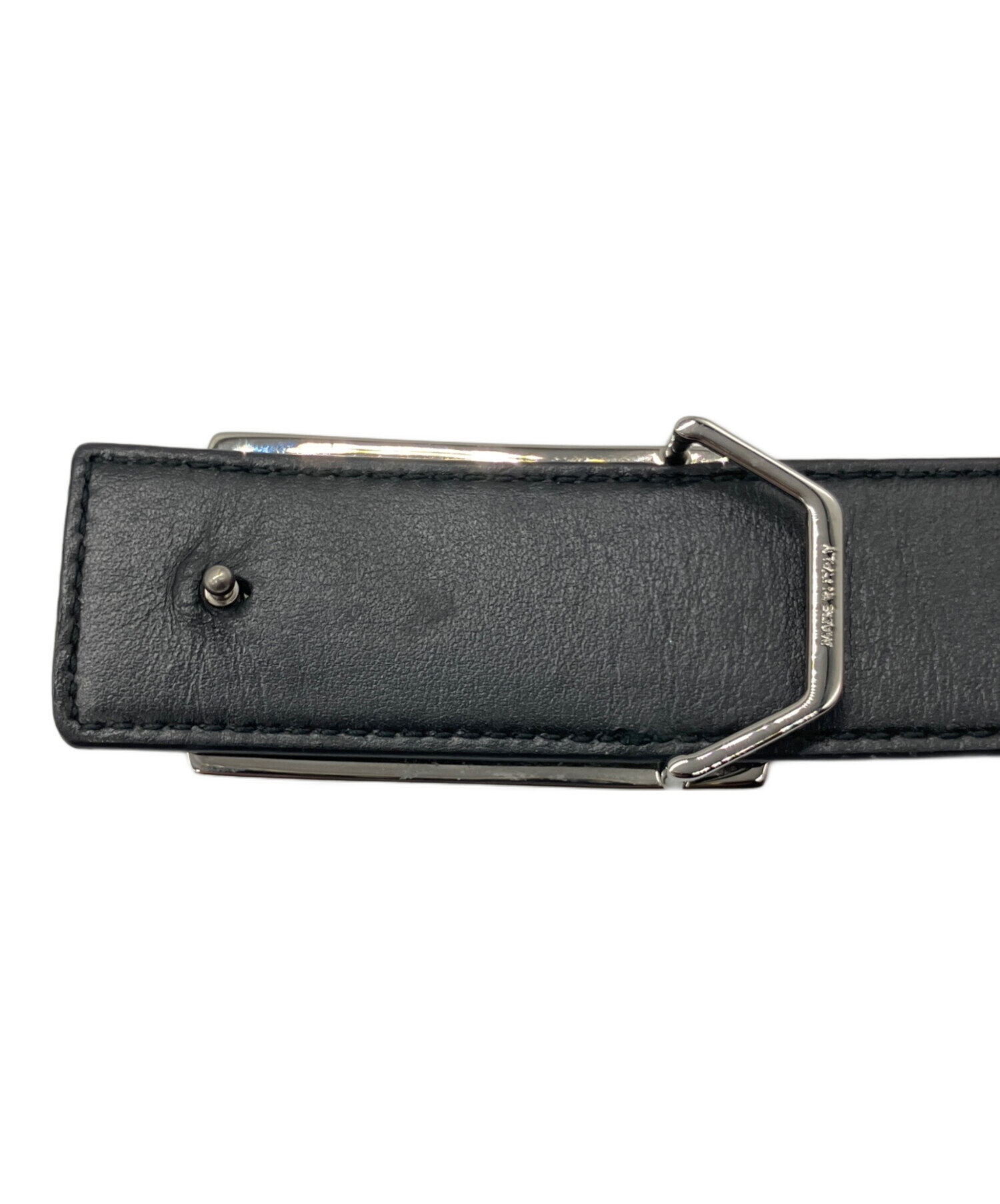 Christian Dior ロゴバックル ベルト ブラック 中古・古着通販】Dior (ディオール) バックルベルト ブラック サイズ