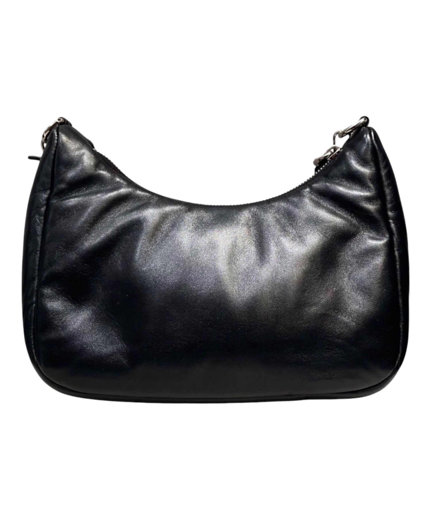 PRADA バッグ 中古・古着通販】PRADA (プラダ) ソフトパデッドナッパレザー