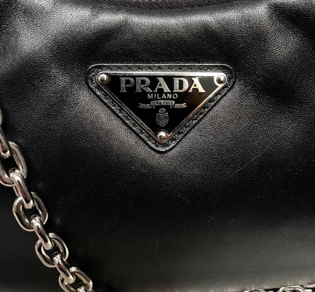 中古・古着通販】PRADA (プラダ) ソフトパデッドナッパレザー