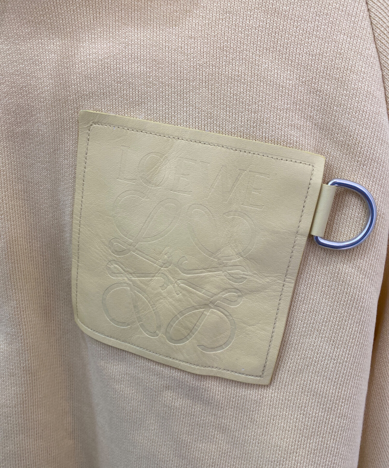 中古・古着通販】LOEWE (ロエベ) アナグラムパッチパーカー イエロー