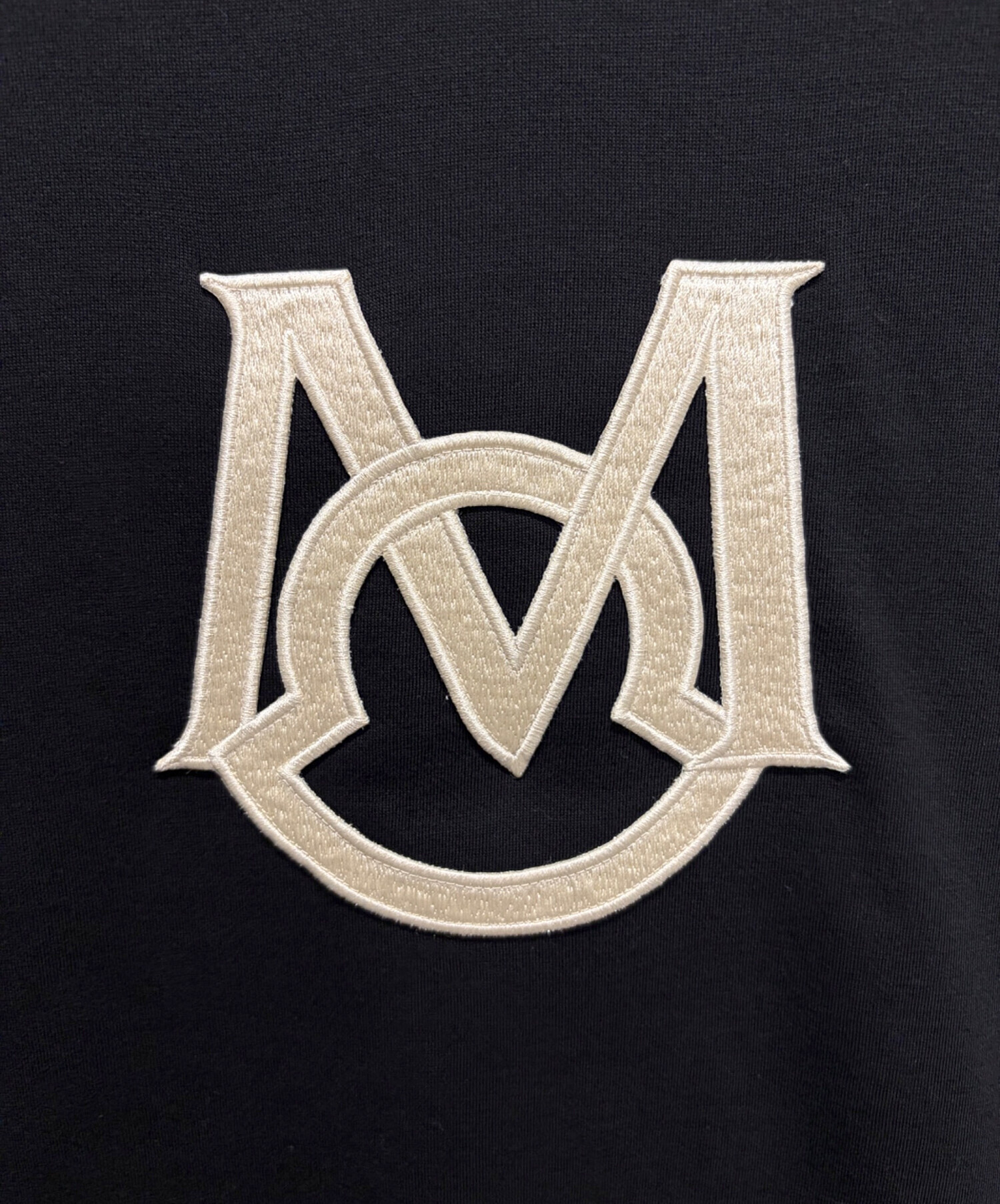 中古・古着通販】MONCLER (モンクレール) ロゴスウェット ブラック