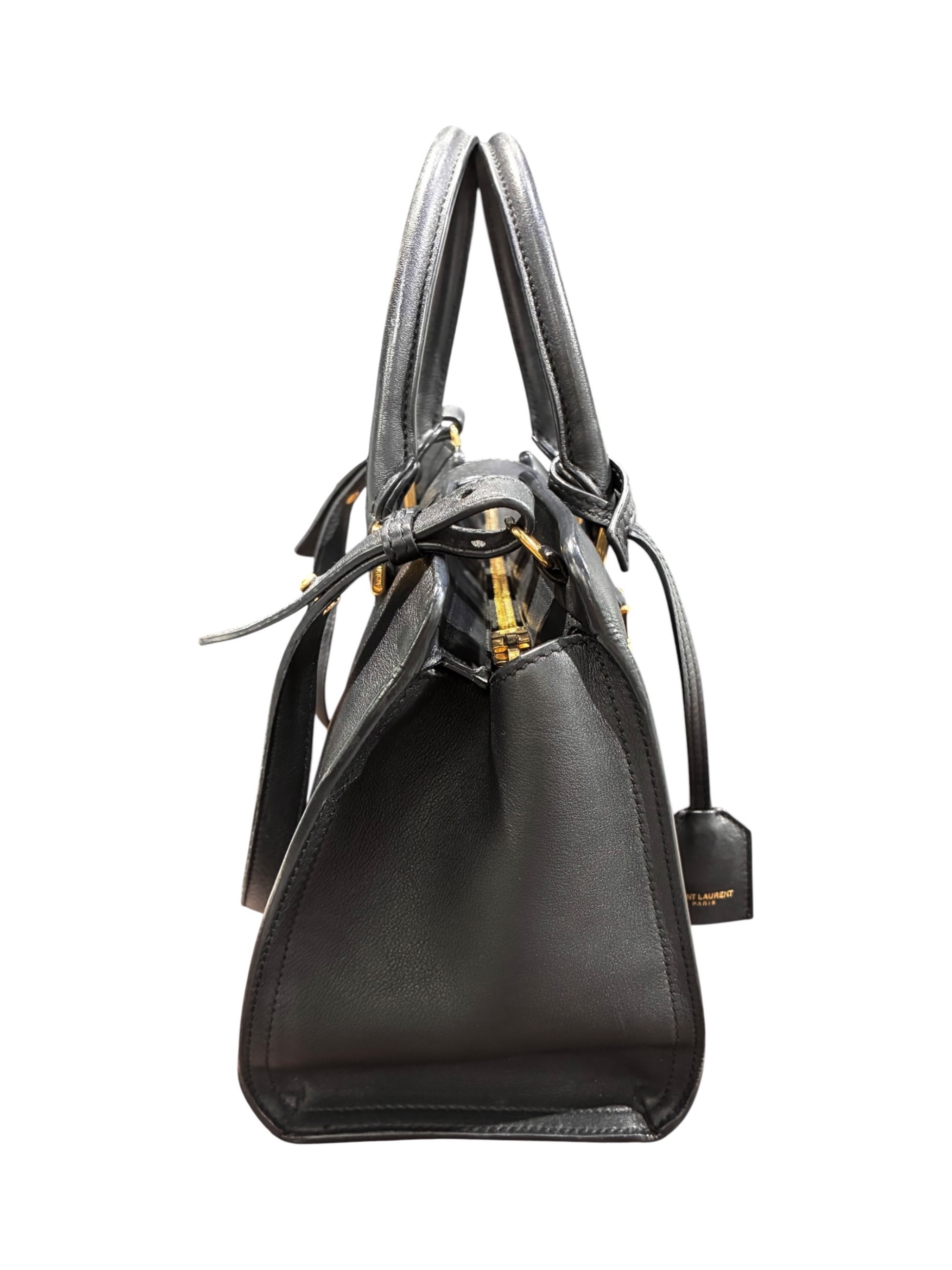 SAINT LAURENT PARIS レザー ショルダーバッグ 中古・古着通販】Saint Laurent Paris (サンローランパリ) ショルダー