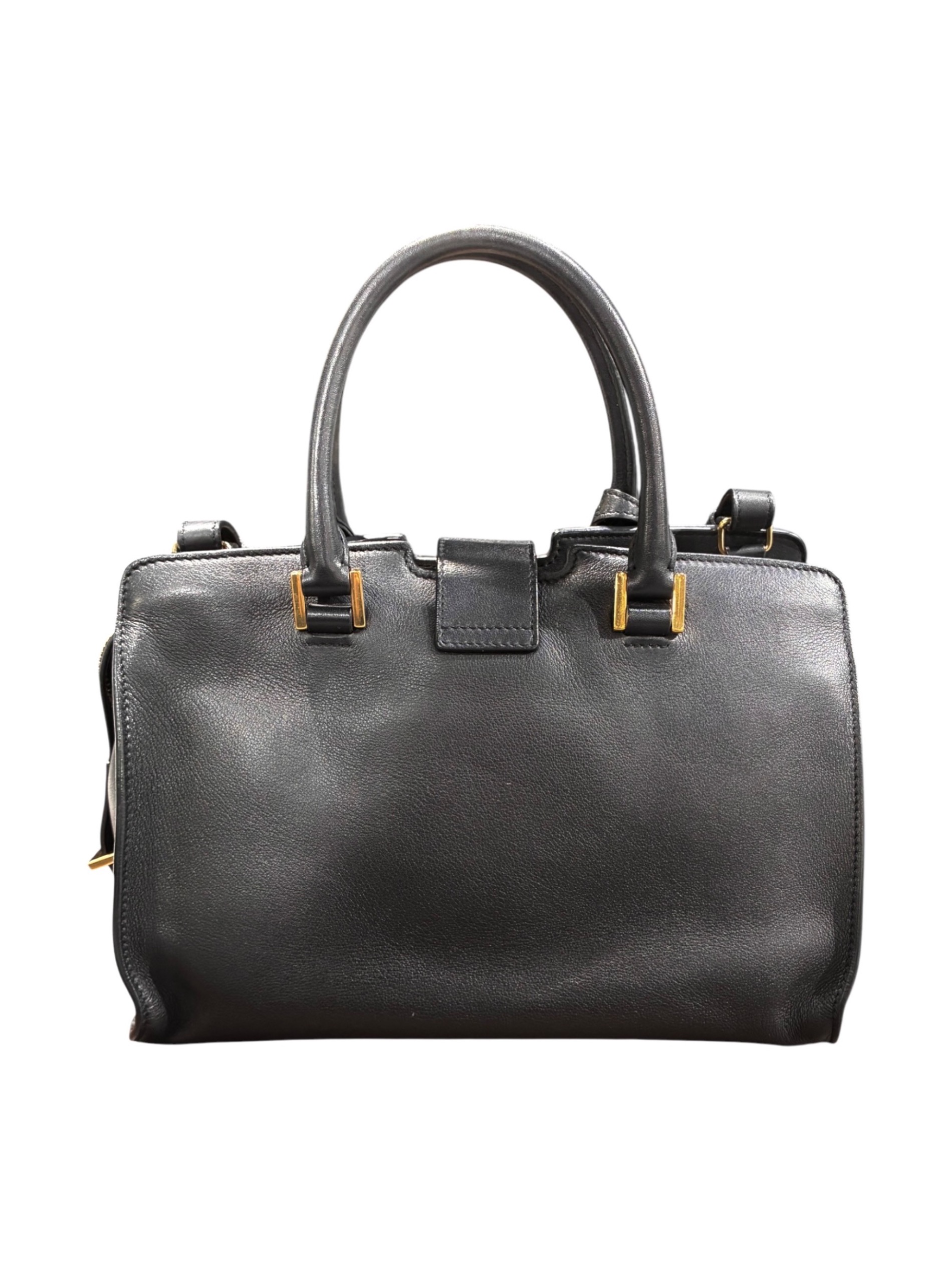 SAINT LAURENT PARIS ハンドバッグ ブラック 中古・古着通販】Saint Laurent Paris (サンローランパリ) ショルダー