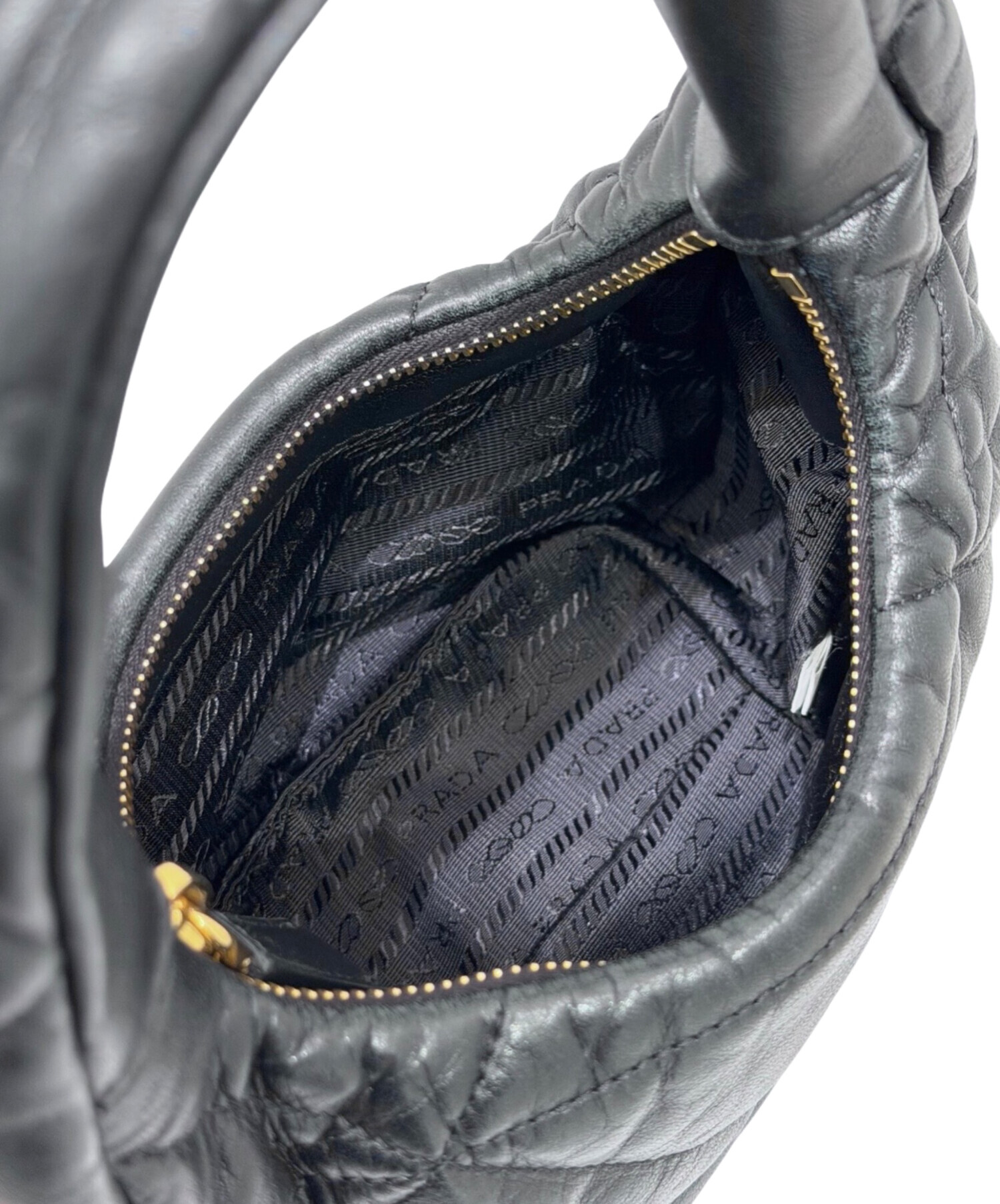 中古・古着通販】PRADA (プラダ) キルティング2WAYショルダーバッグ
