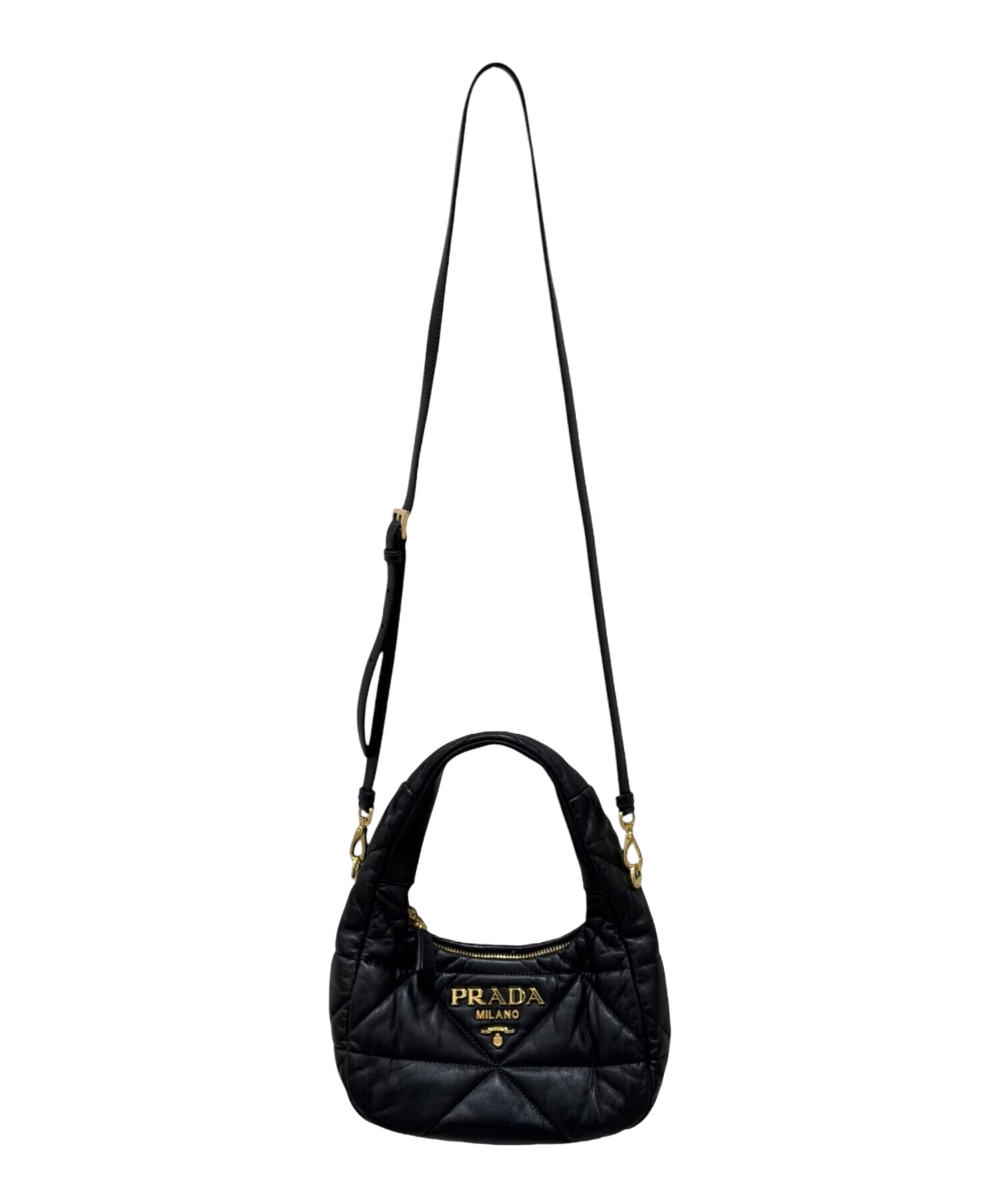 中古・古着通販】PRADA (プラダ) キルティング2WAYショルダーバッグ